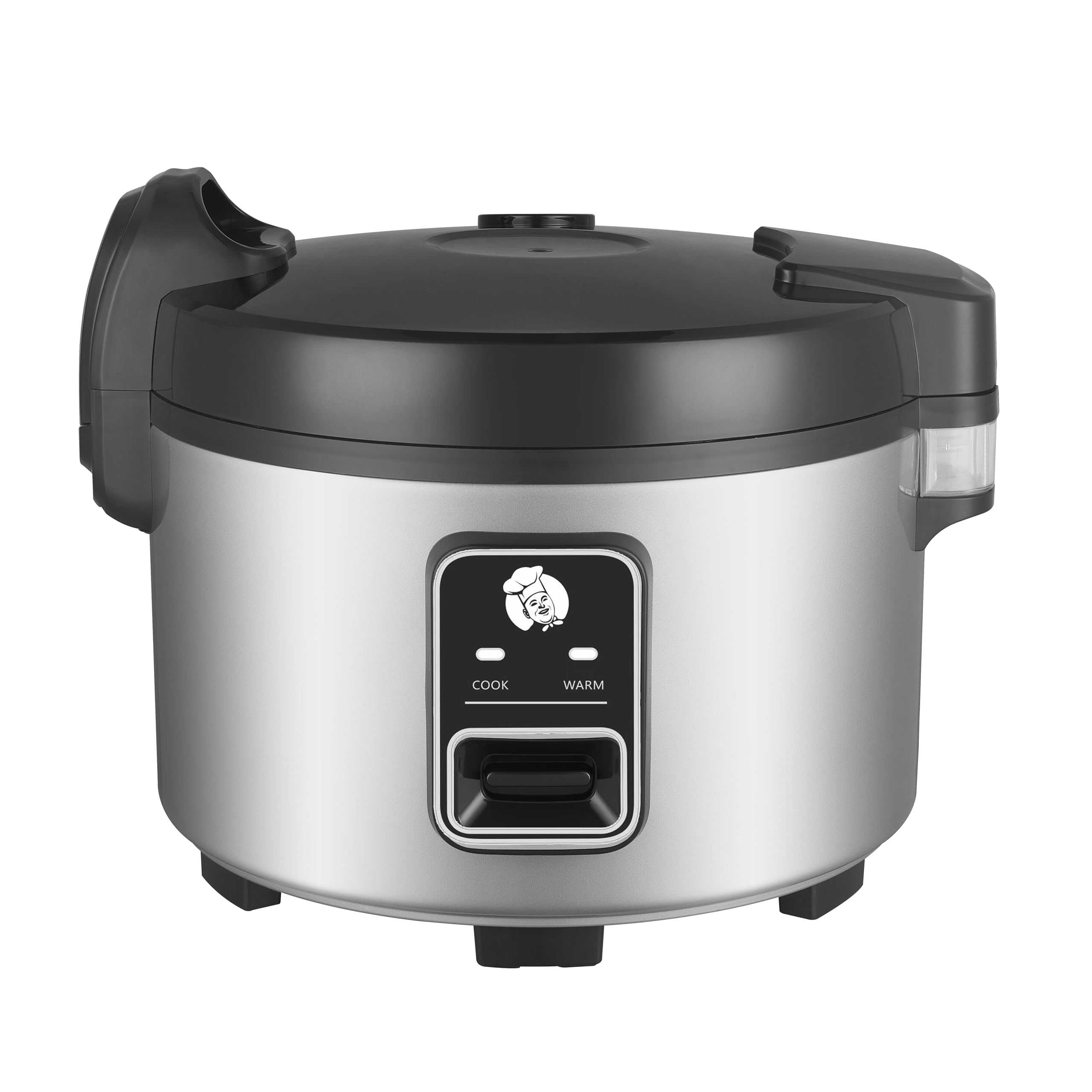15.8QT Large Commercial Rice Cooker - 84 Cups Cooked / 32 Cups Uncooked - Electric Rice Warmer for 60-70 People - One-Touch Operation - Perfect for Restaurants, Catering & Large Gatherings