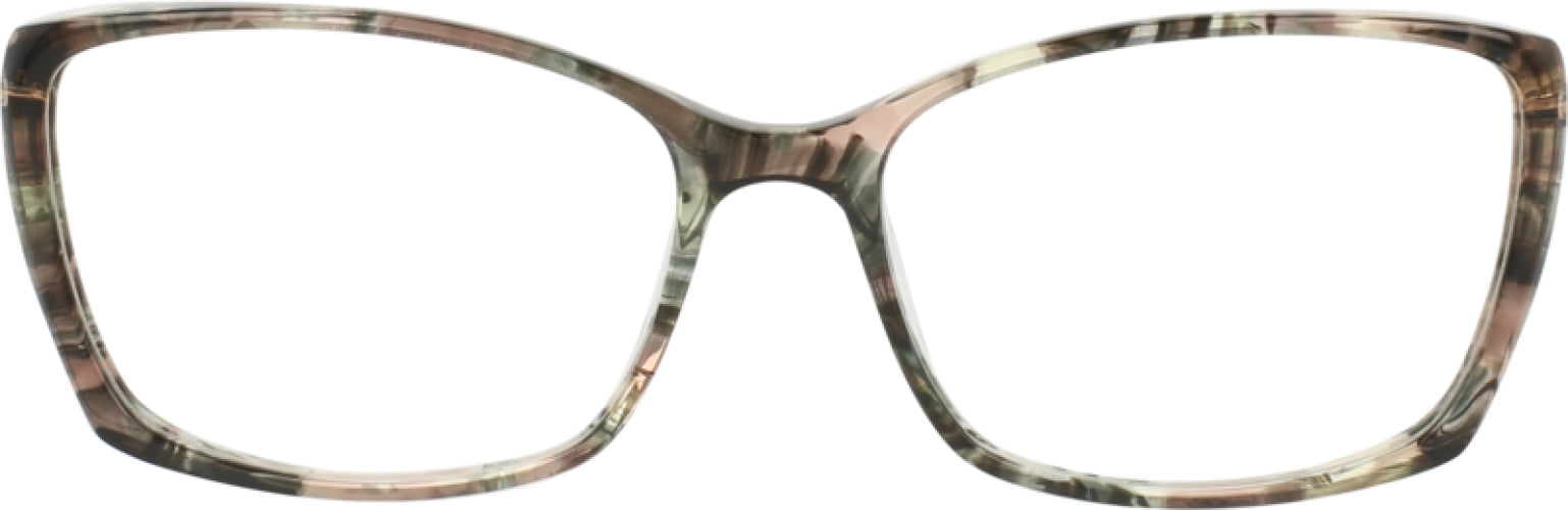 Badgley Mischka BMTATIENNE Eyeglasses for Women - Designer Cat Eye Glasses with Rhinestone Accents | Perfect for Office, Reading & Fashion Accessories
