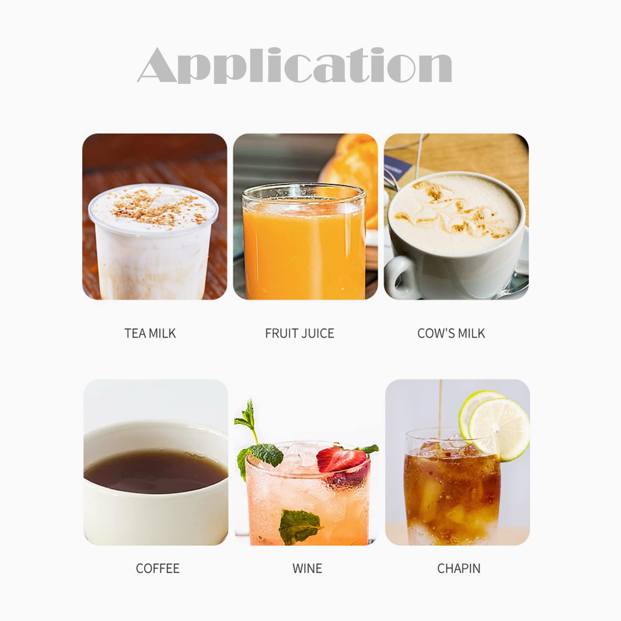 Electric Milk Shaker Machine - Double Cup Stainless Steel Cocktail & Bubble Tea Shaker with 750ml Steel Cups & 700ml Transparent Cups - Perfect for Coffee Shops, Boba Tea Stores & Home Bars