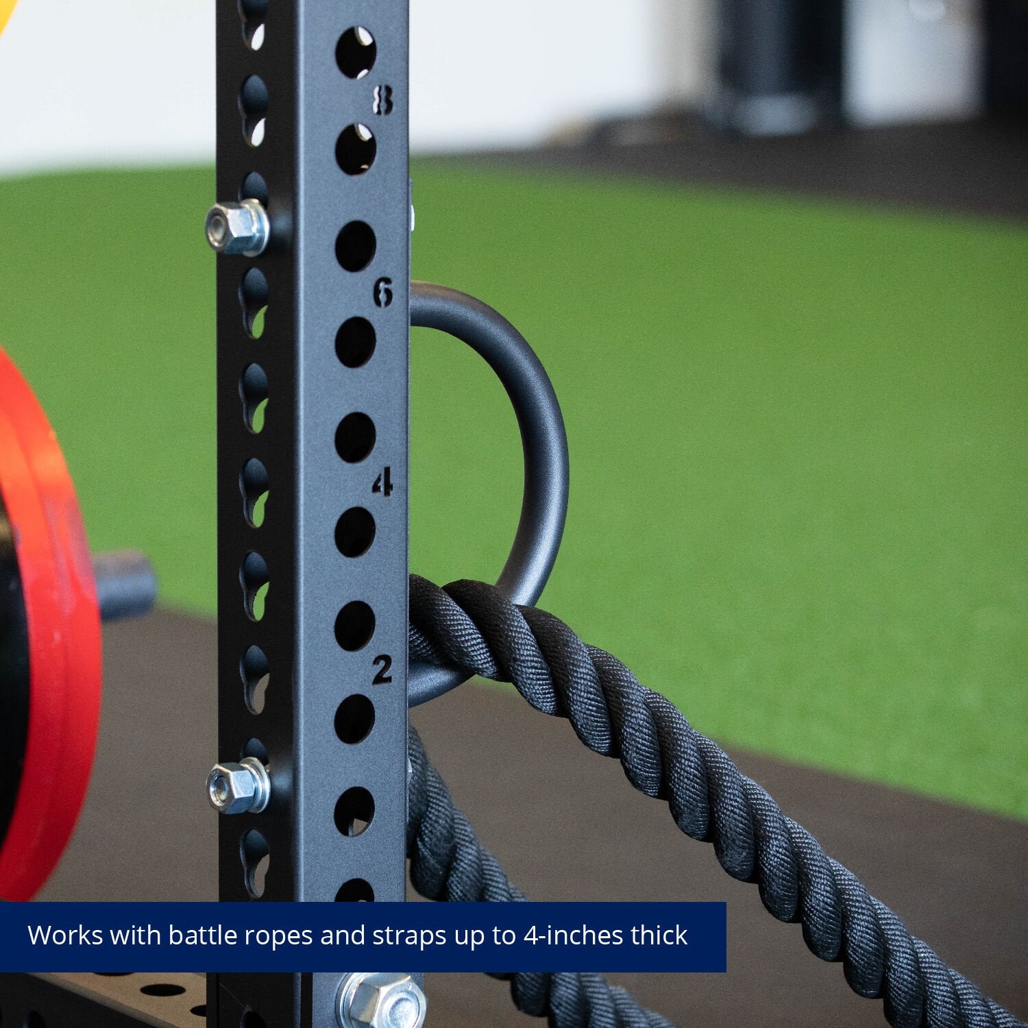 T3/X3 Series Heavy Duty Battle Rope Anchor - Secure Workout Equipment for CrossFit, Gym & Home Fitness Training - Perfect for Strength Training and Functional Exercises
