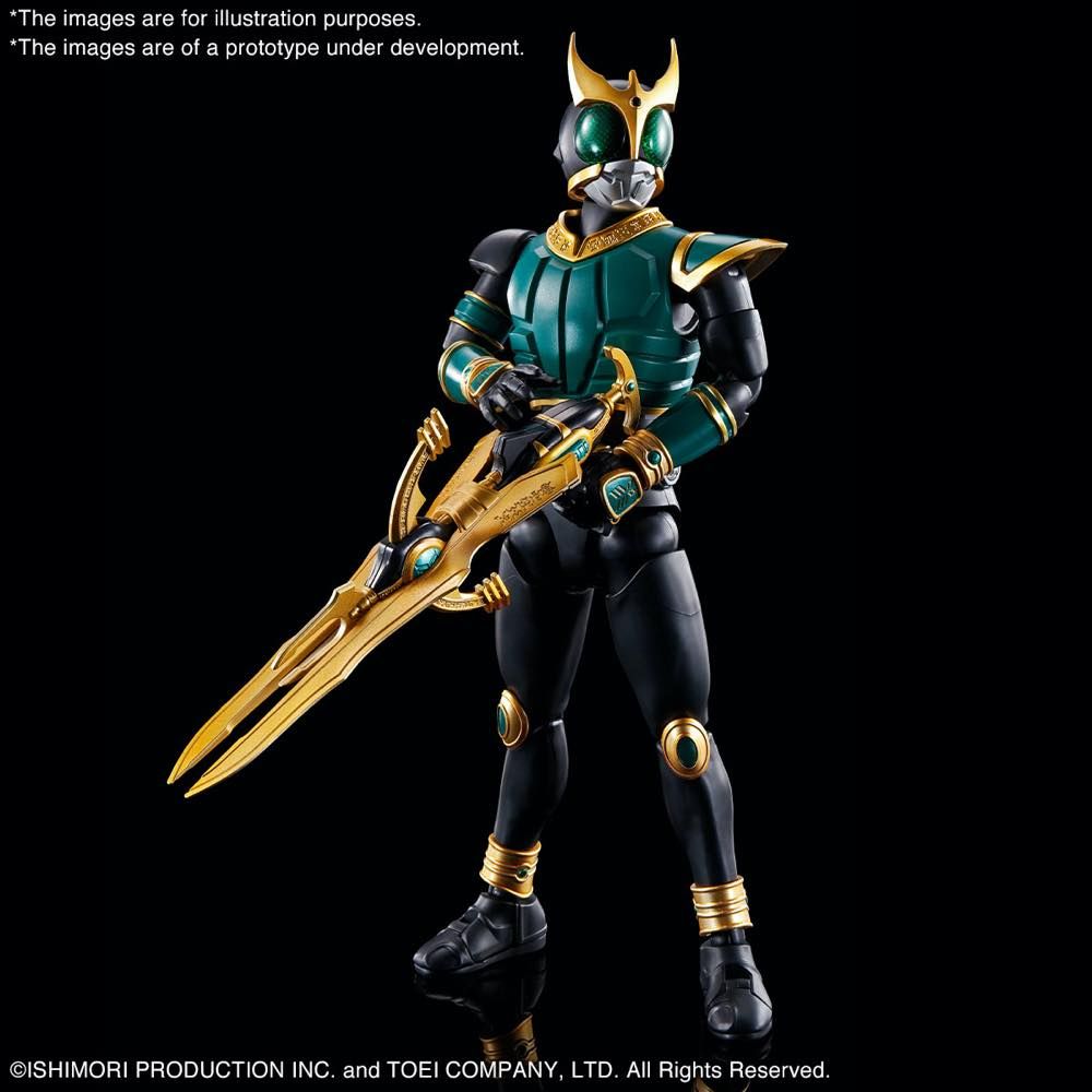 Figure Rise Standard Kamen Rider Kuuga Pegasus Form/Rising Pegasus Action Figure Model Kit - Perfect for Anime Collectors & Kamen Rider Fans Display