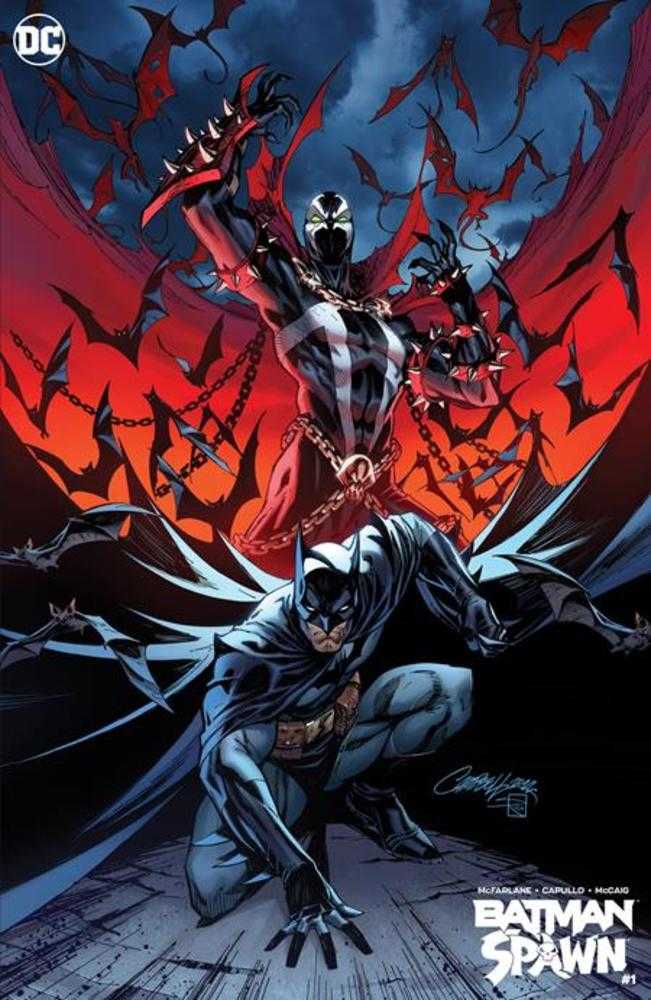 Batman Spawn #1 One Shot - J Scott Campbell Variant Cover F | Limited Edition Comic Book | Perfect for Collectors & DC Fans