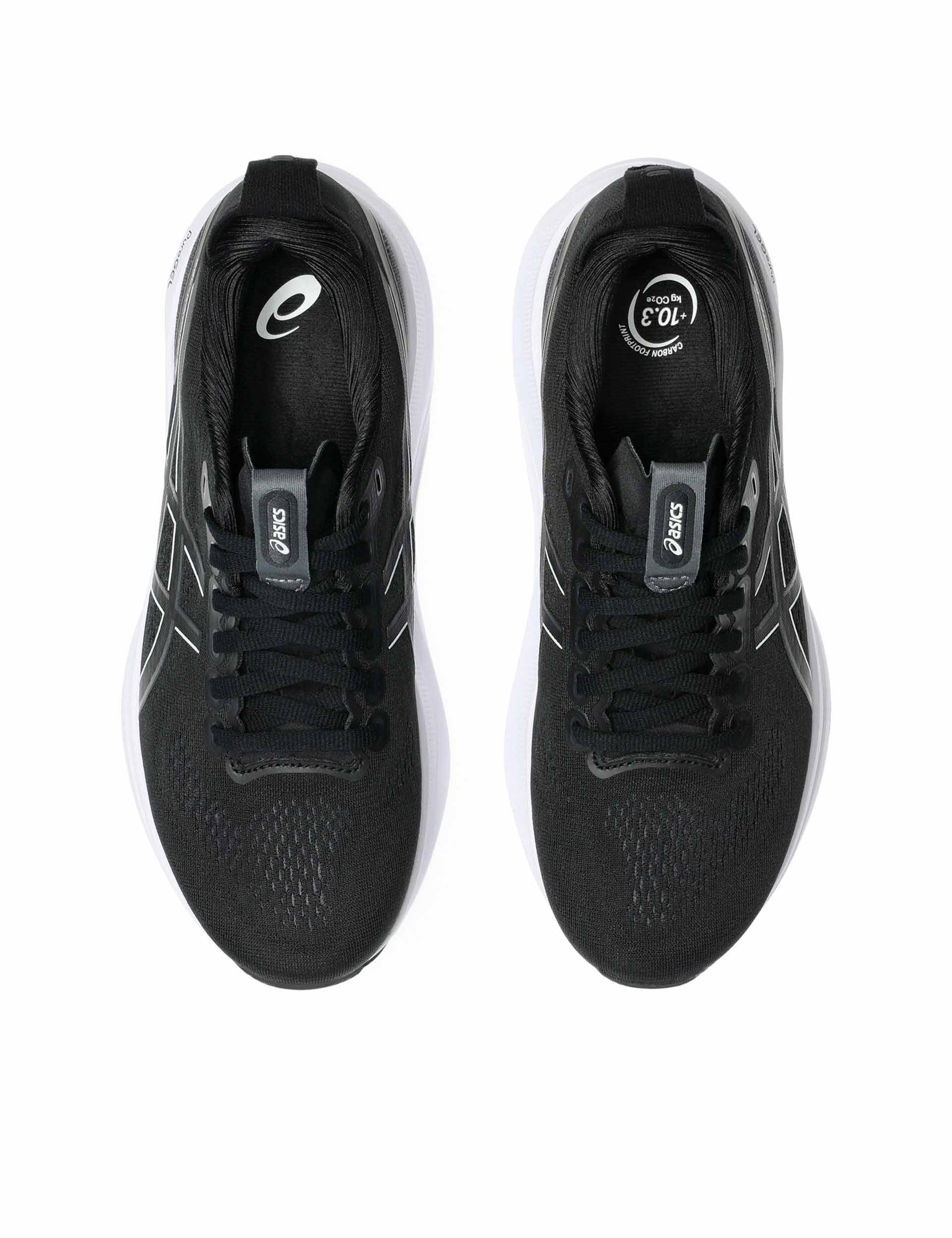 ASICS Gel Kayano 32 Running Shoes for Men & Women - Black/White - Premium Cushioning & Stability for Long Distance Running, Jogging, Gym Workouts & Daily Wear