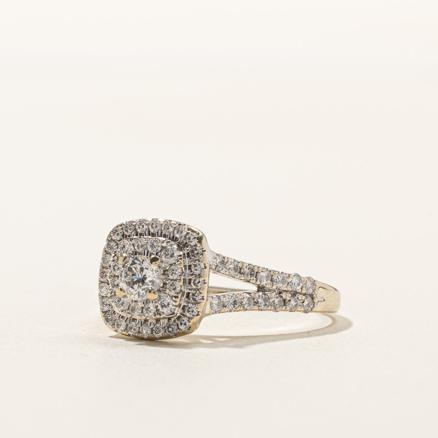 1.11ctw Halo Diamond Engagement Ring for Women - Size 9 | Sparkling Round Cut Center Stone with Accent Diamonds | Perfect for Proposals, Anniversaries & Special Occasions
