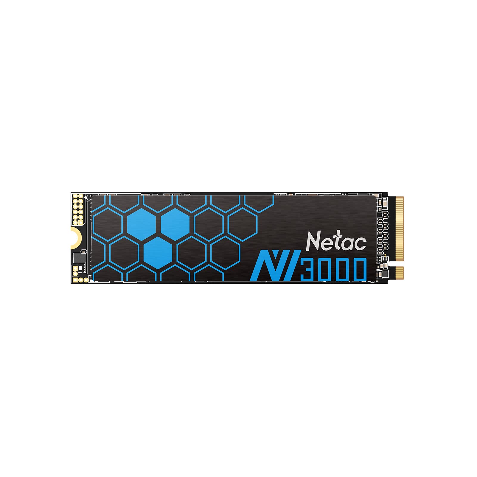 Netac NV3000 1TB NVMe M.2 SSD - PCIe 3.0 x4 Internal Solid State Drive with SLC Cache & 3D NAND TLC, 3100MB/s Read Speed - Compatible with Laptops, Desktops, Gaming PCs - Perfect for Fast Boot, Gaming, Video Editing & Data Storage