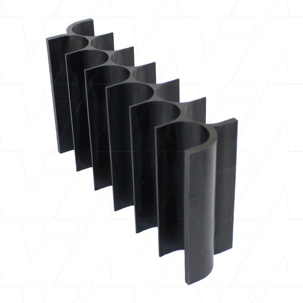 Premium 12 x 18650 Battery Holder - Offset 6x2 Back-to-Back Design for Secure Power Storage | Ideal for DIY Electronics, Solar Projects & Emergency Power Kits