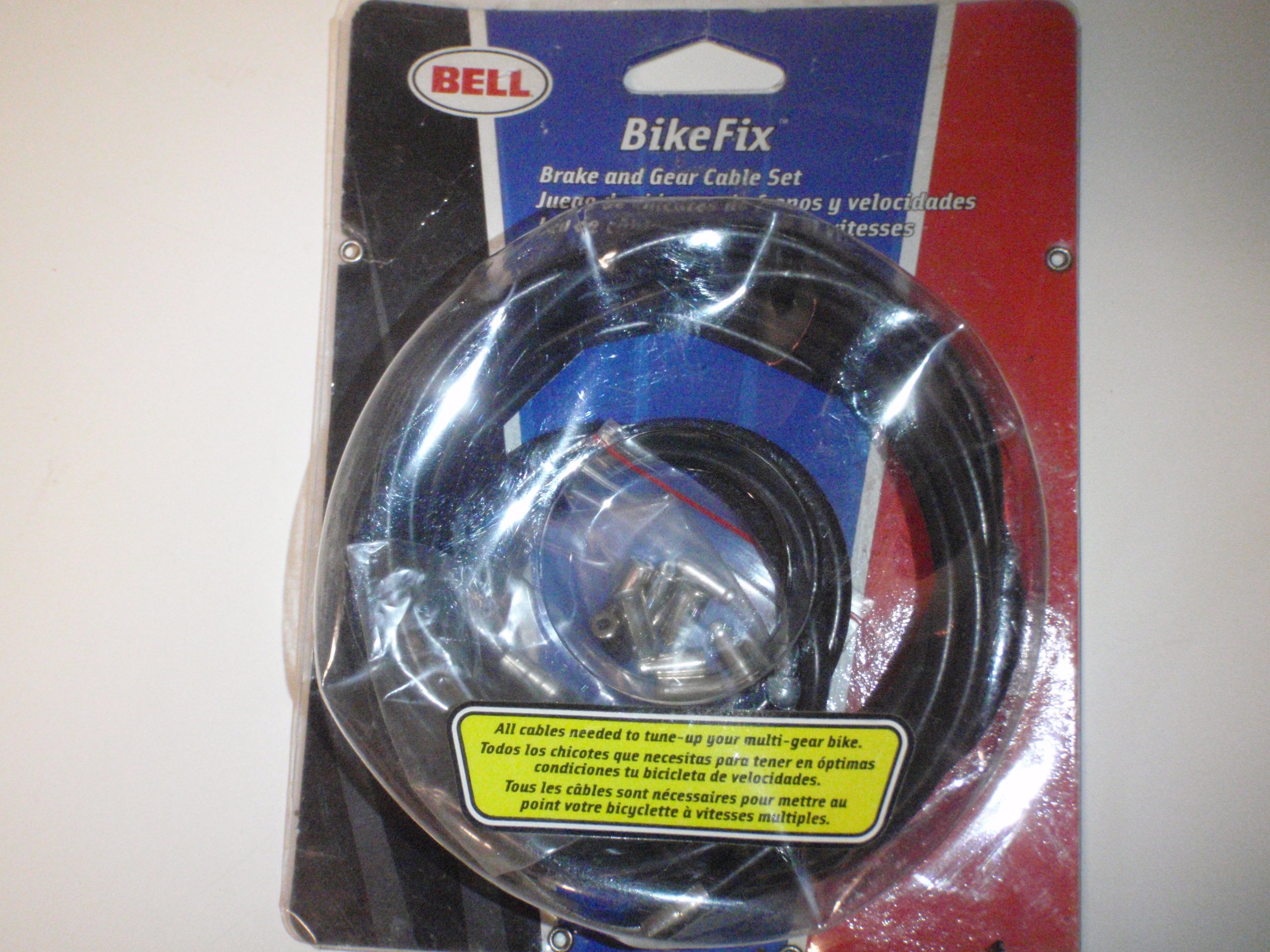 Bell PITCREW Bike Cable Change Kit - Complete Brake & Gear Cable Replacement Set for Road & Mountain Bikes - Perfect for DIY Bike Maintenance & Tune-Ups