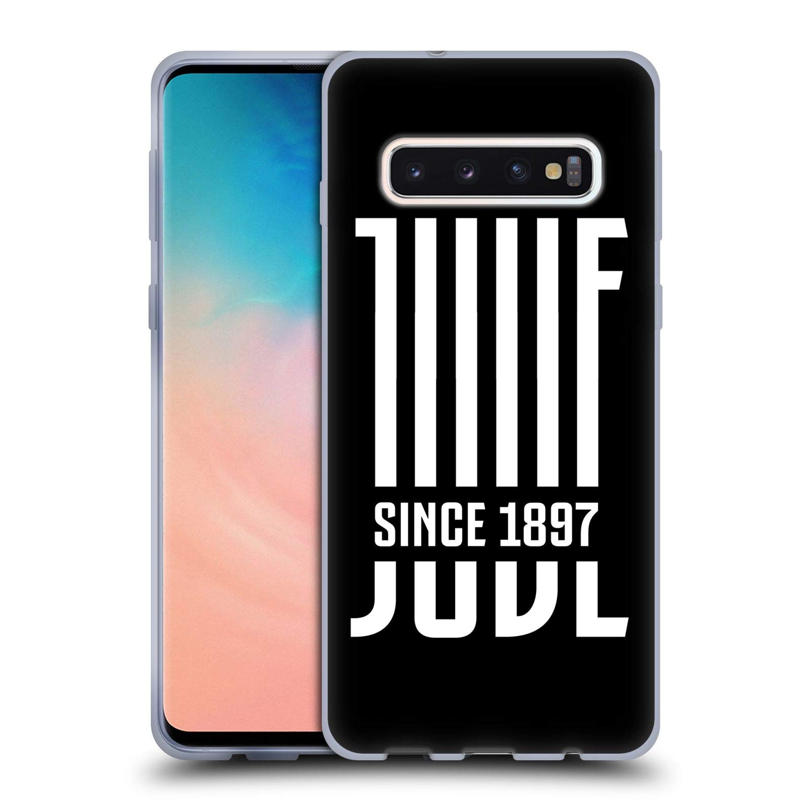 Officially Licensed Juventus FC 1897 History Soft Gel Case for Samsung Galaxy S10 - Durable Protection for Everyday Use & Gaming