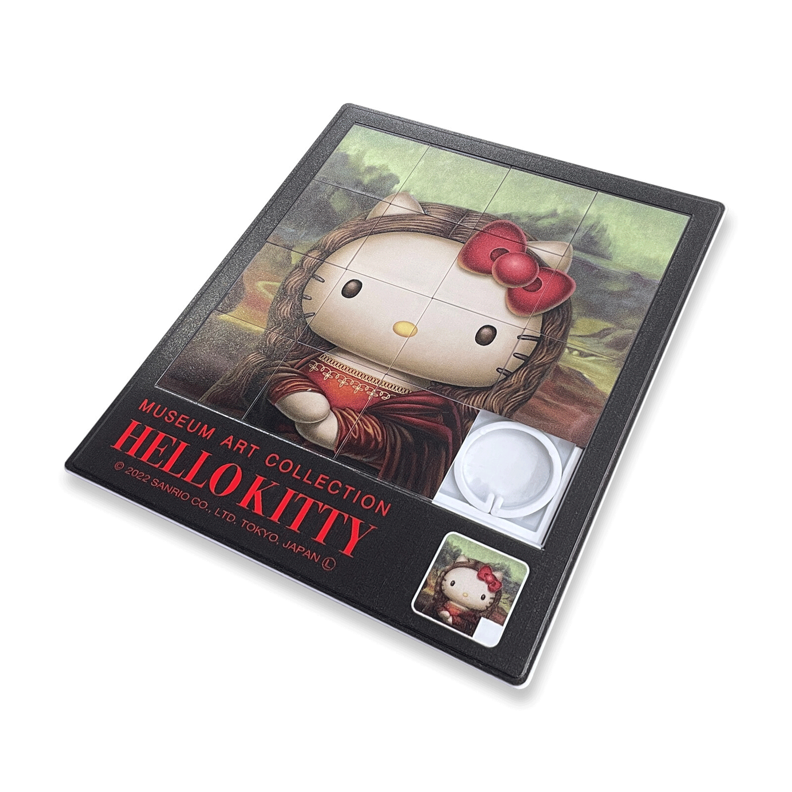 Hello Kitty Mona Lisa Puzzle - 500 Piece Jigsaw Puzzle for Adults & Kids, Fun Family Game Night Activity, Perfect Gift for Art & Hello Kitty Fans