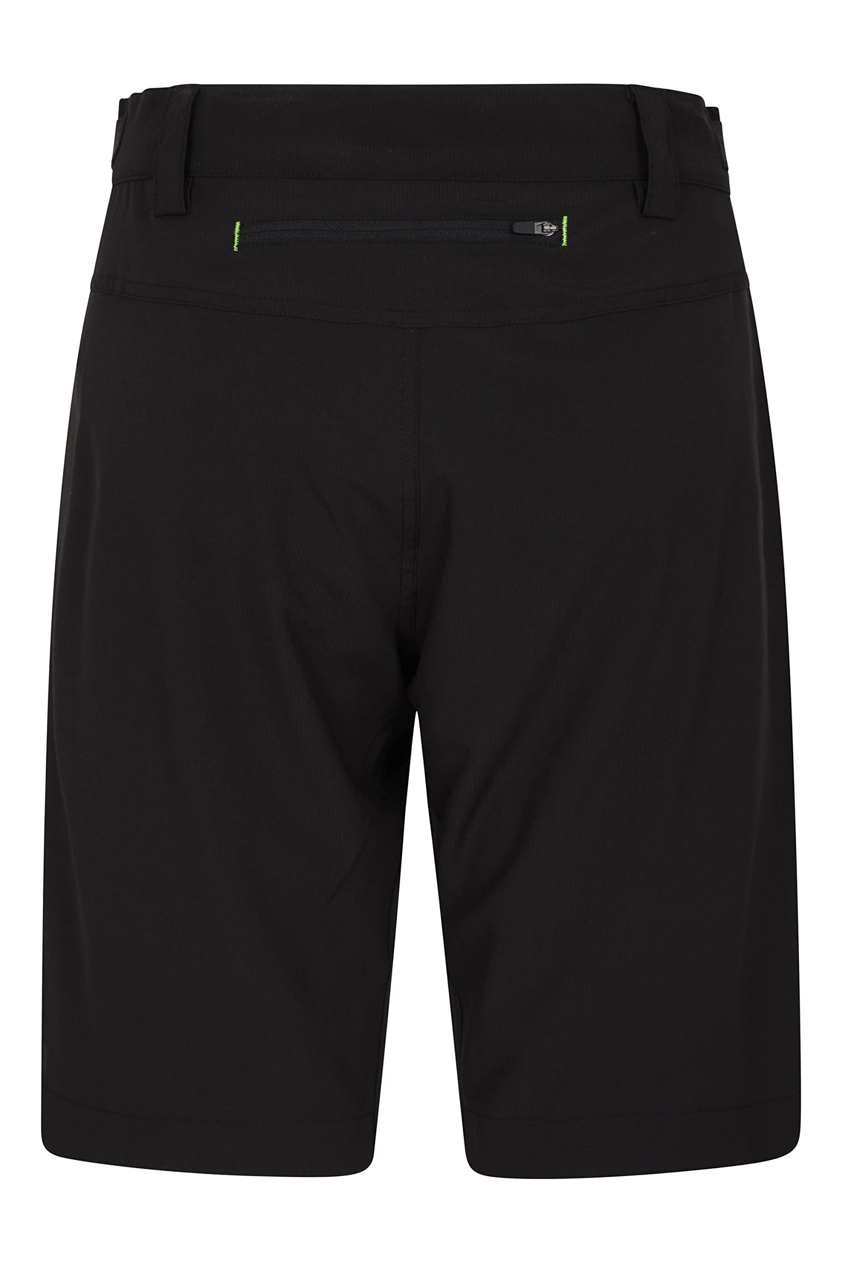 Mountain Warehouse Men's 2-in-1 Bike Shorts - Cycling & Running Comfort for Outdoor Adventures