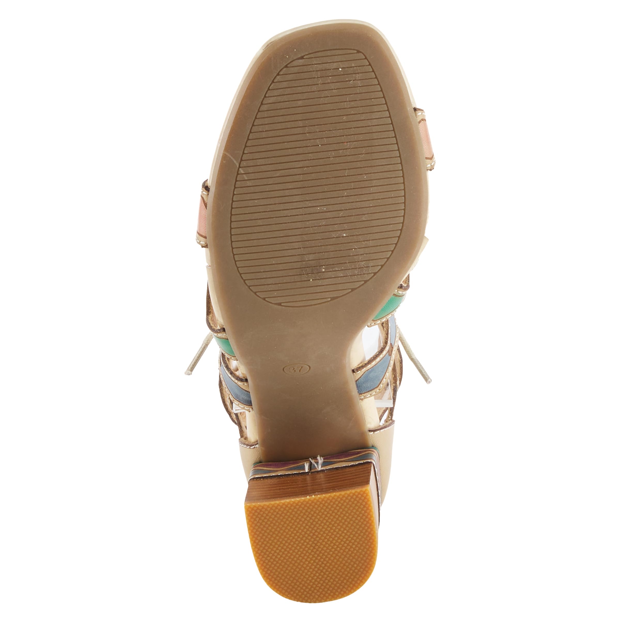 Spring Step L'Artiste Women's Art Deco Sandals - Comfortable & Stylish Open-Toe Shoes for Summer, Beach, and Casual Outings