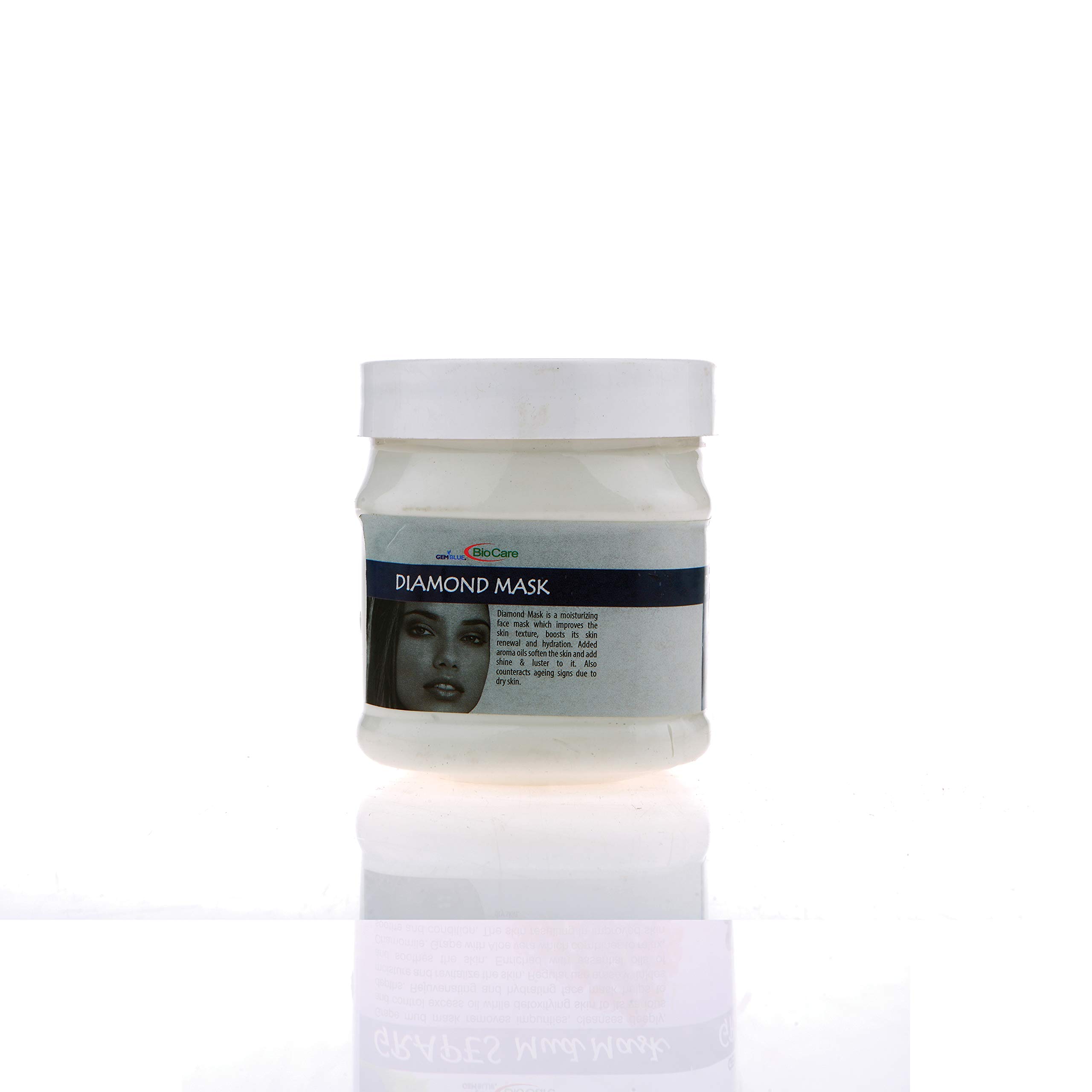GEMBLUE BioCare Diamond Face Mask & Scrub Combo - Exfoliating & Brightening Skincare Set for Glowing Skin | Perfect for Spa Day, Self-Care Routine & Gift Giving