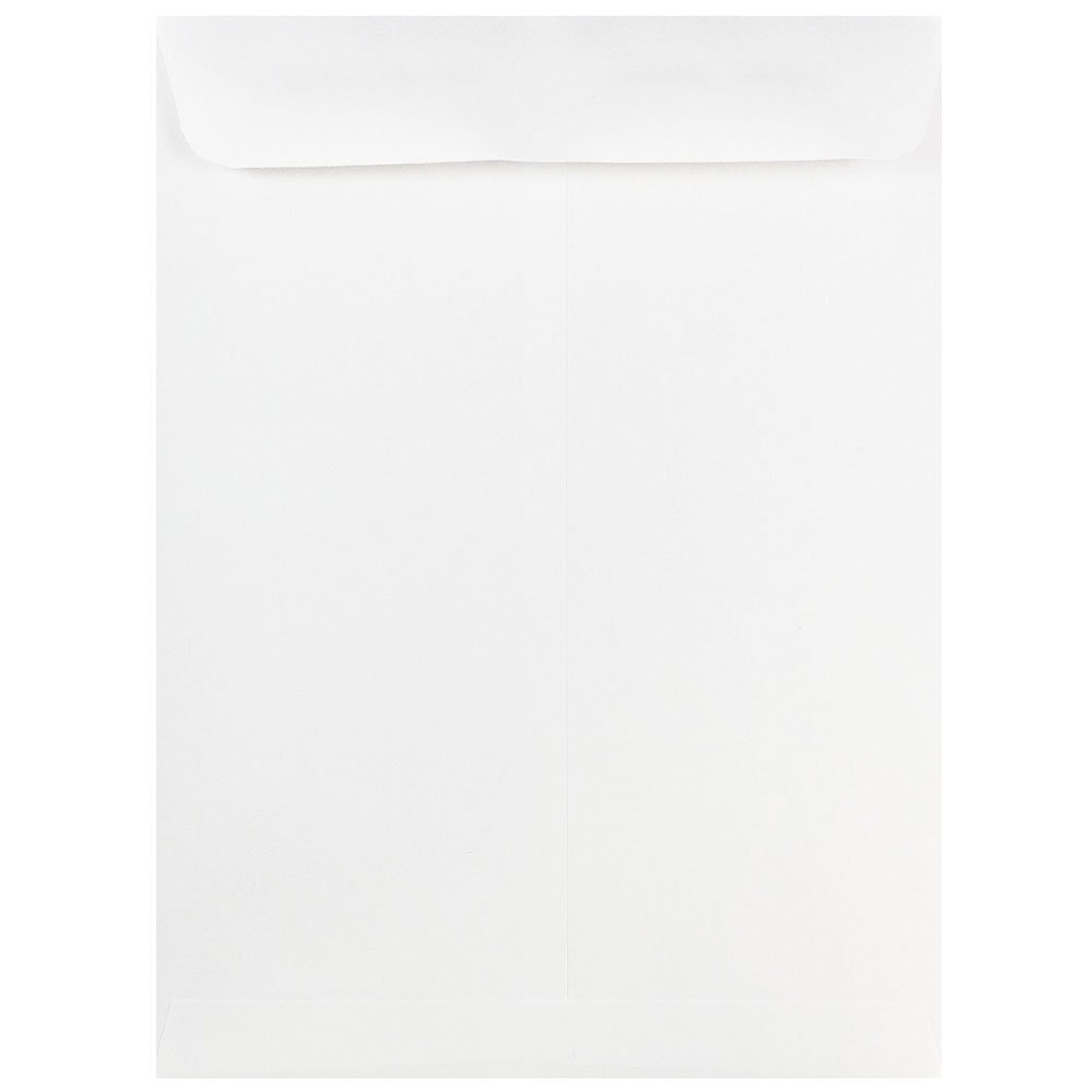 JAM PAPER 9 x 12 Inches Open End Catalog Commercial Envelopes - White - Bulk 500/Box - Perfect for Business Mailings, Invoices, and Office Documents