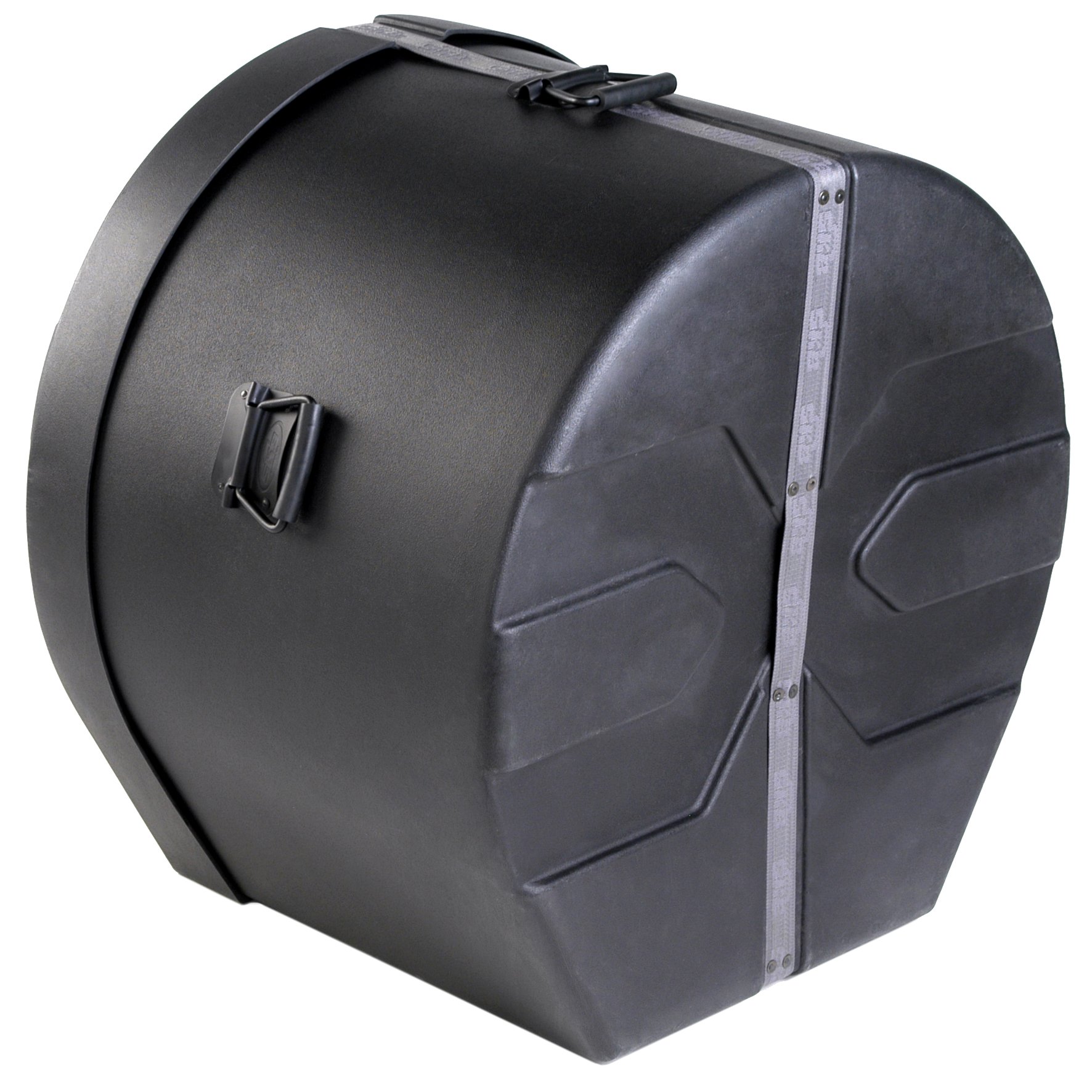 SKB 14 X 26 Marching Bass Drum Case with Padded Interior - Protective Cover for Band Equipment & Drum Storage | Perfect for School Marching Bands, Drum Corps & Professional Performances