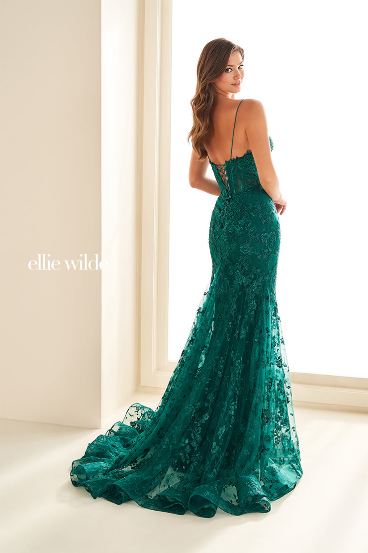 Ellie Wilde EW36008 Elegant Prom Dress - Perfect for Homecoming, Formal Dances & Special Occasions