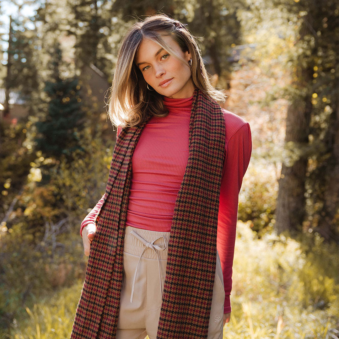 Elegant Tessa Long Sleeve Blouse in Mauve - Perfect for Office Wear & Casual Outfits