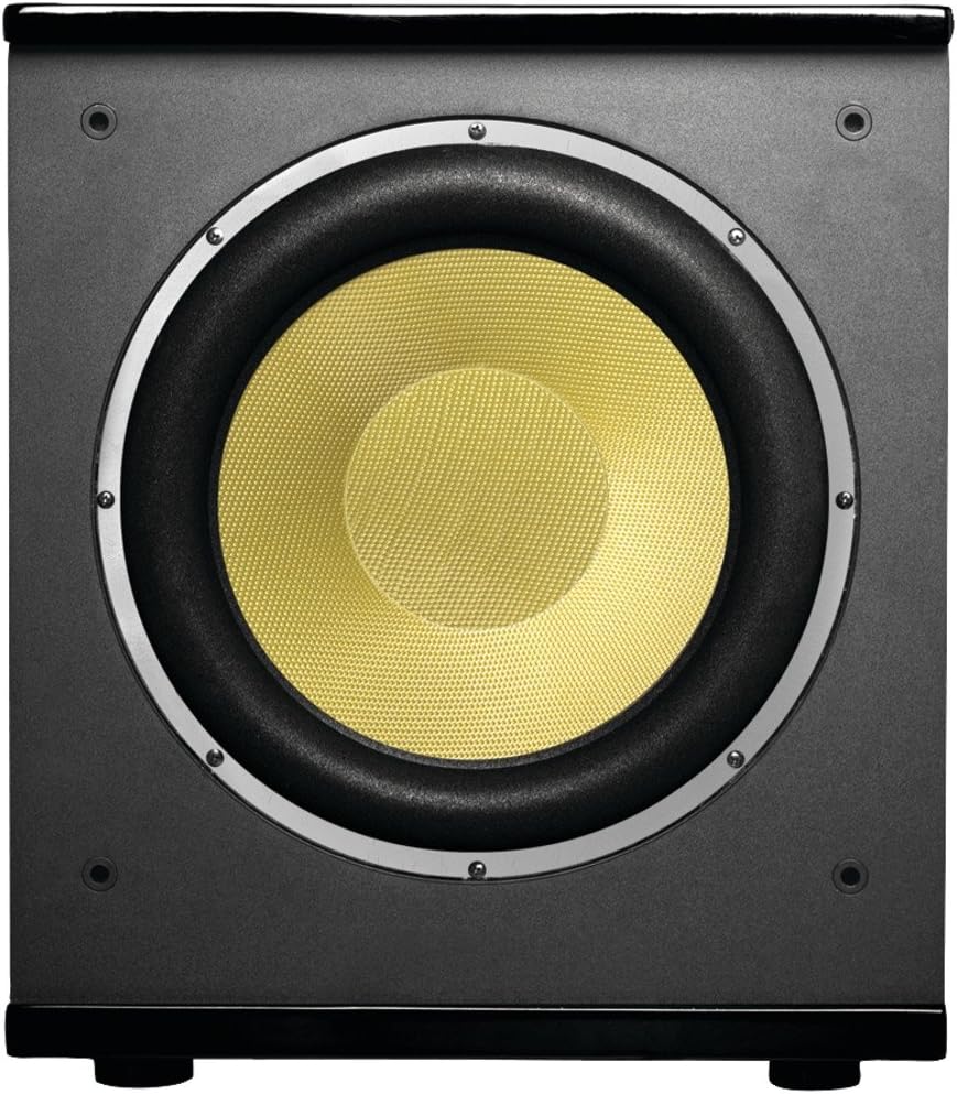 B.I.C. VK 12 12-Inch 500W Powered Subwoofer - High Performance Home Theater & Music Bass Speaker for Movies, Gaming & Party Sound Systems