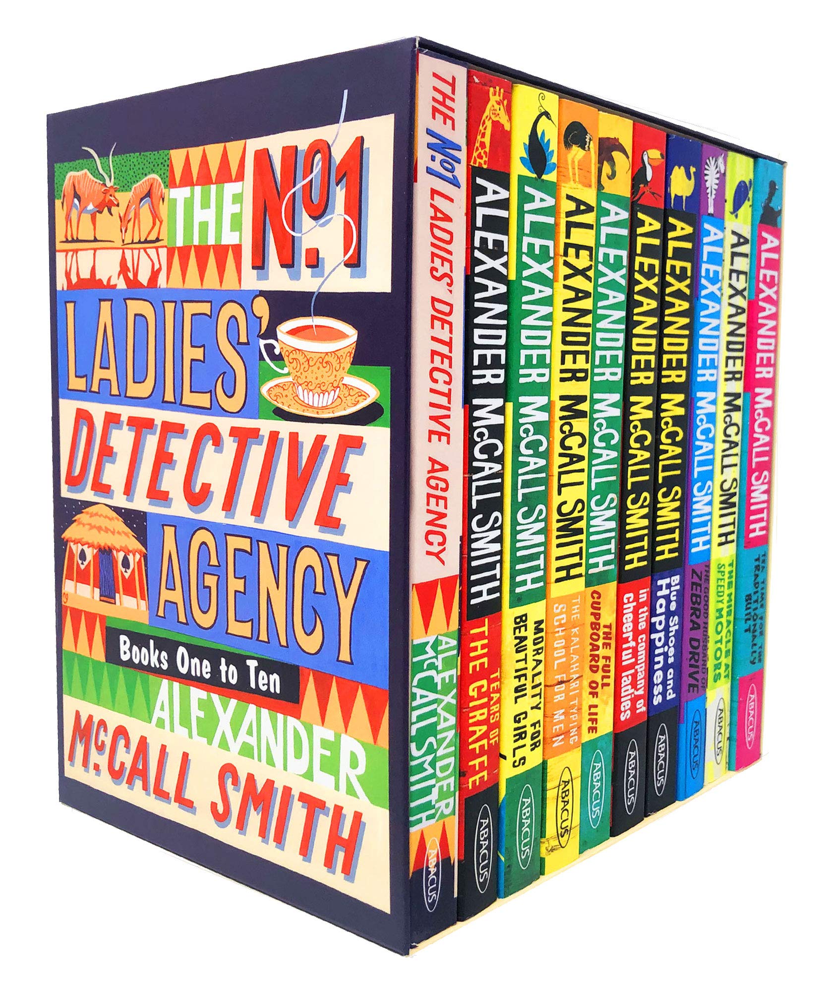 Alexander McCall Smith No. 1 Ladies' Detective Agency Series 1-10 Book Set | Complete 10-Novel Collection | Perfect for Mystery Lovers & Book Club Discussions