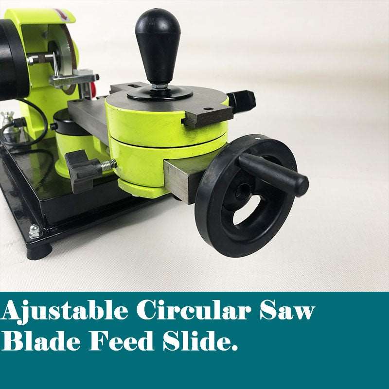 Forestwest 370W Electric Circular Saw Blade Sharpener BM693 - Professional Tool for Sharpening Dull Saw Blades at Home or Workshop