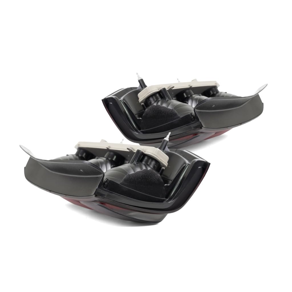 2002-2009 Chevy Trailblazer Rear Tail Lights Pair - Driver & Passenger Side (GM2800150, GM2801150) Replacement for 15131578, 15097513, 15131579, 15097514 - Perfect for Night Driving & Enhanced Safety