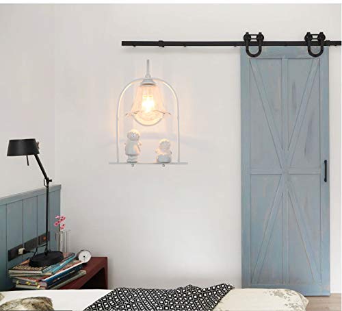 Modern LED Wall Lamps - Artistic Angel Design Wall Light for Living Room, Bedroom & Bedside - Energy Efficient Home Decor Lighting Fixture | Perfect for Ambient Lighting, Night Reading & Wall Accent Decoration