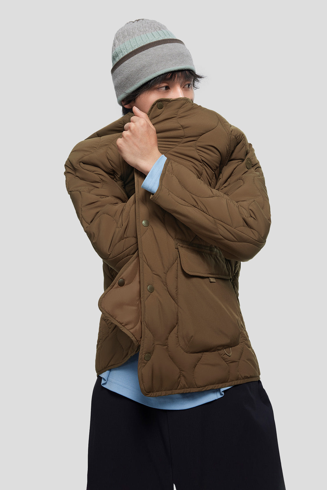 ThermaCrew Men's Midweight Thermal Pullover Hoodie - Warm Fleece Lined Sweatshirt for Outdoor Activities & Winter Sports