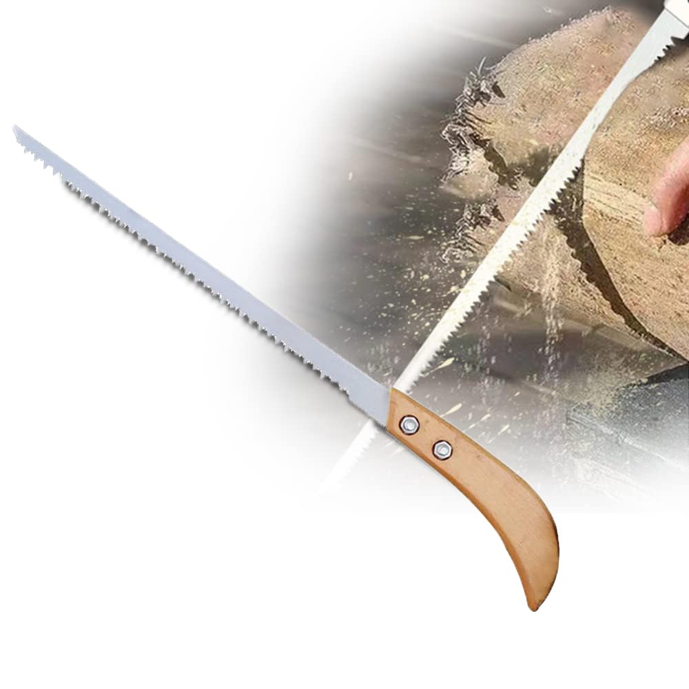 2024 Upgrade 9 Inch Portable Hand Saw - Outdoor Camping, Woodworking & Gardening Tool with Rugged Blade for Pruning, Cutting Wood & DIY Projects | Perfect for Camping, Hiking, Yard Work & Home Improvement