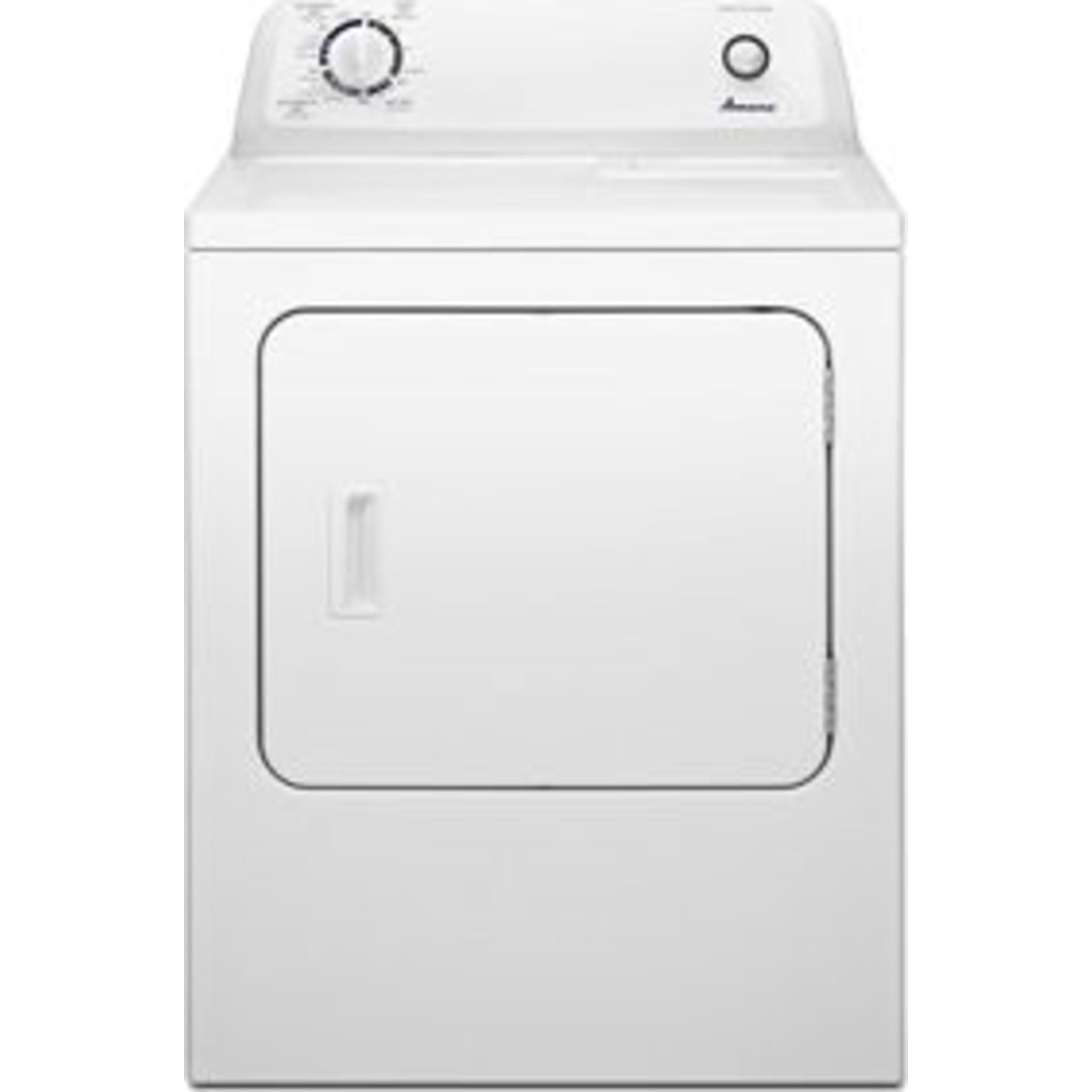 Amana YNED4655EW White Electric Dryer - Large Capacity, Energy Efficient for Home Laundry Room | Perfect for Families, Apartments & Laundry Centers