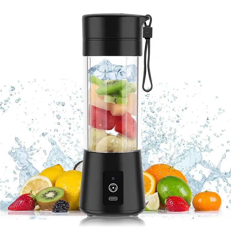 Etekcity Portable Electric Nail Drill & Juicer Blender Kit - Professional Manicure Tools & Smoothie Maker for Home & Travel (Black) | Perfect for DIY Nail Care & Healthy Drinks On-The-Go