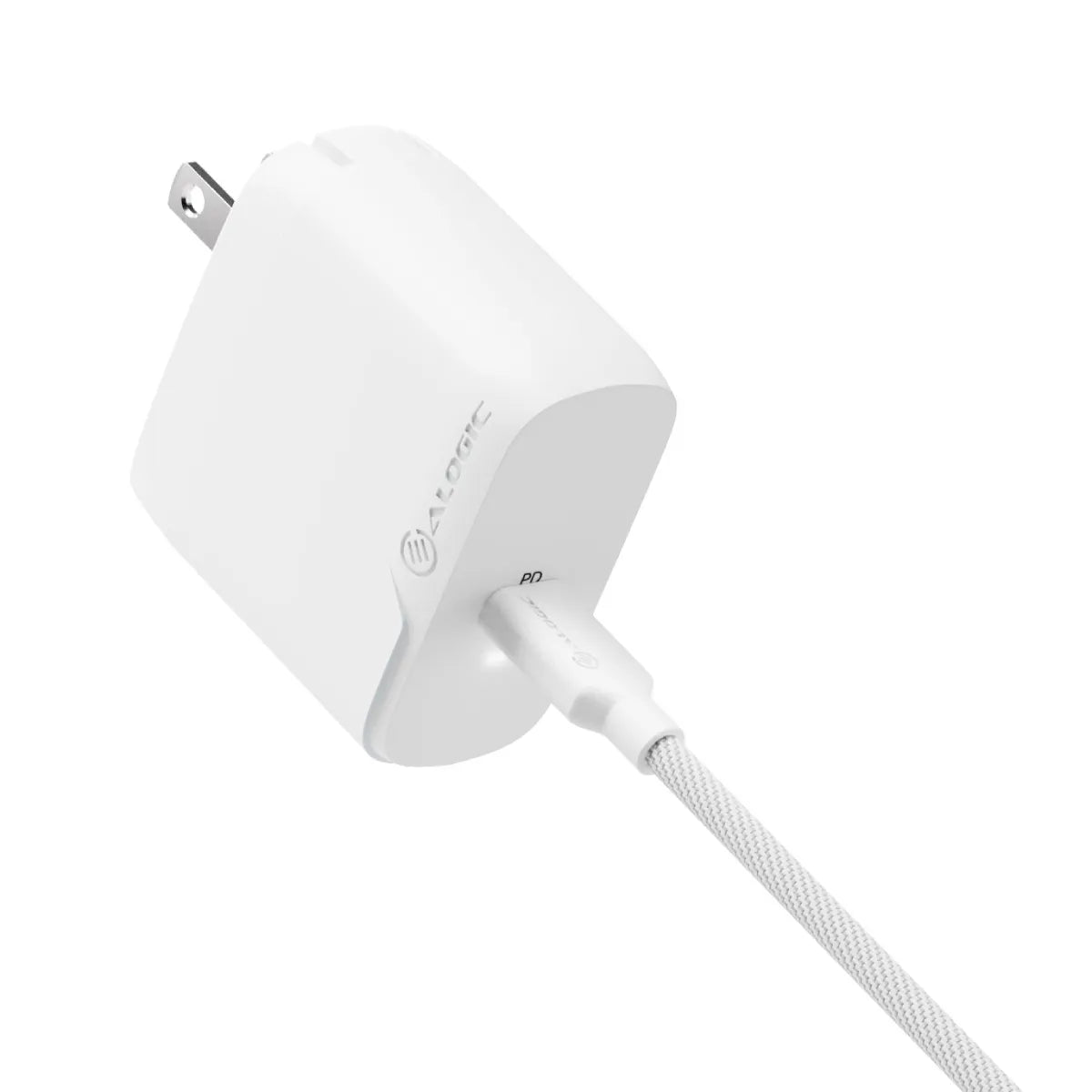 65W GaN Fast Charger with 2m 100W USB-C Cable - Compact & Powerful Charging for Laptops, Phones & Tablets - Perfect for Travel, Office & Home Use