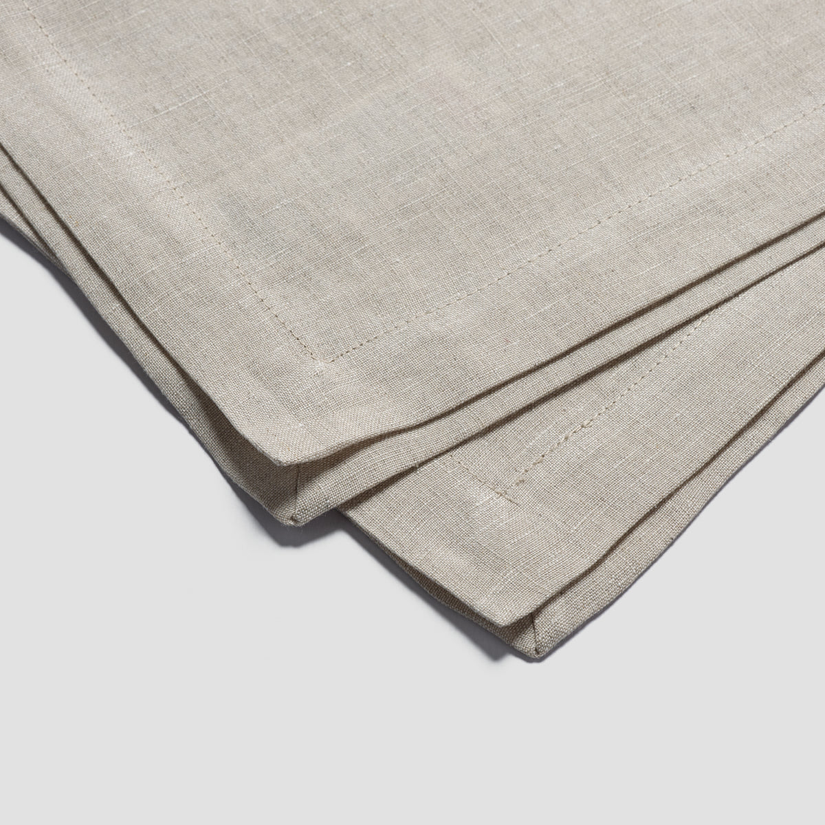 100% Linen Napkins Set of 4 - Premium Oatmeal Color Eco-Friendly Kitchen & Dining Table Linens for Everyday Use & Special Occasions