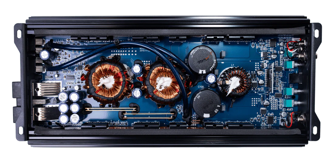 VFL Hybrid 4850.1 Car Audio Amplifier - 4800W Max Power, 1 Ohm Stable, High Performance Bass Boost for Car Stereo Systems - Perfect for Car Audio Upgrades, Bass Competitions & Custom Installations