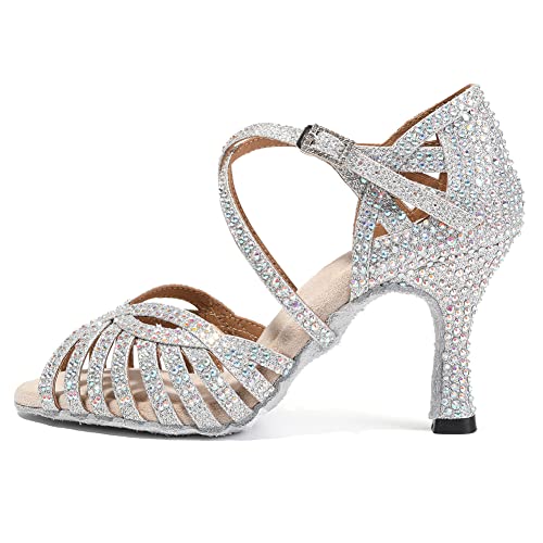 3.33inch Heel Silver-l380