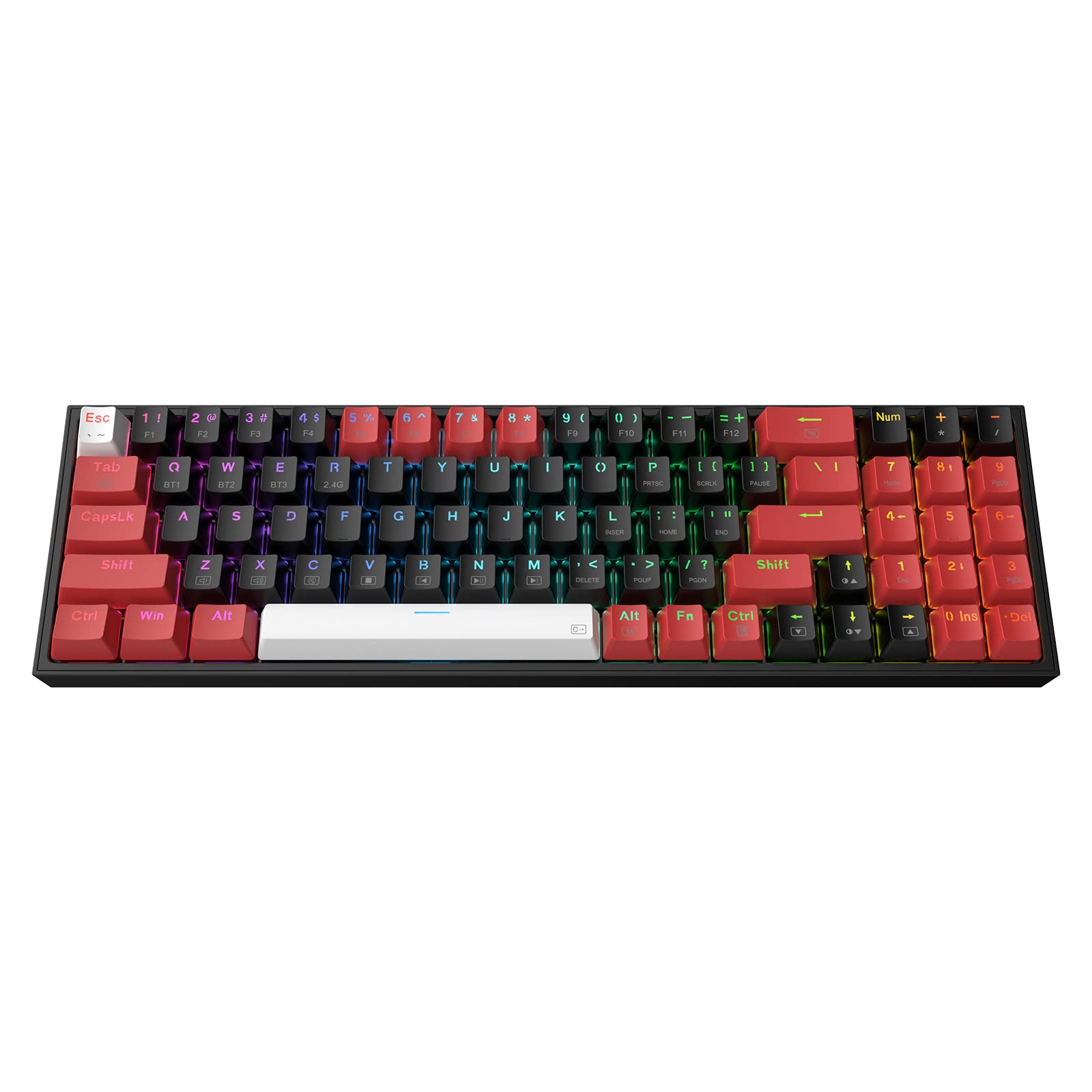 Redragon K628 PRO 60% Compact Mechanical Gaming Keyboard & M991 RGB Gaming Mouse Combo - Perfect for Esports, Streaming, and Office Work