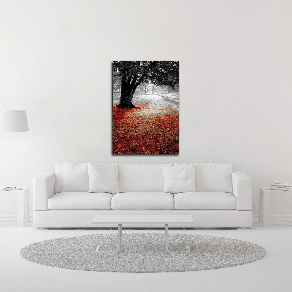 Autumn Contrast Canvas Print by PhotoINC Studio - Ready to Hang Wall Art for Living Room, Bedroom & Office Decor