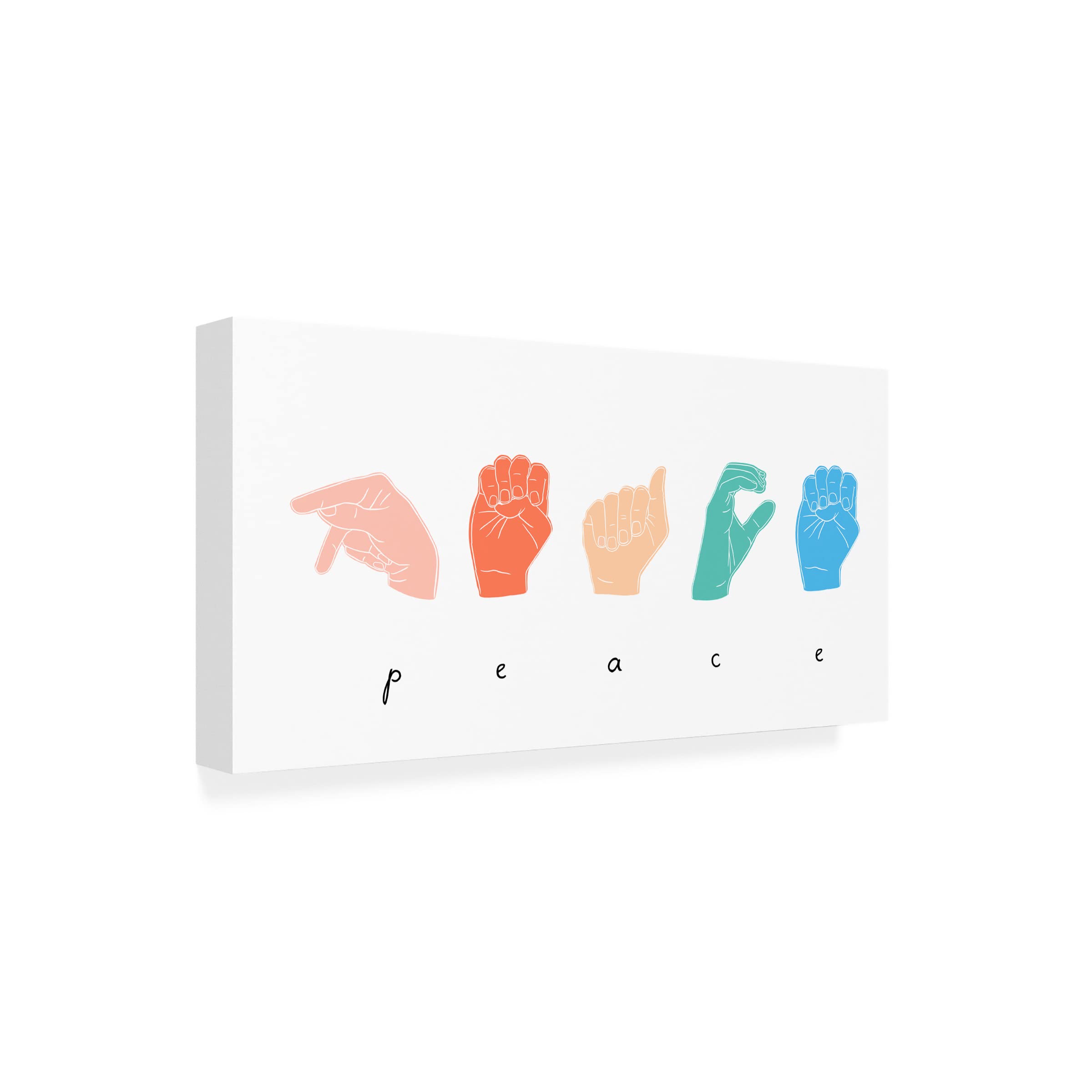 Emma Scarvey 'Love Languages IV' Canvas Art Print - Romantic Wall Decor for Bedroom, Living Room & Office - Perfect Gift for Couples & Anniversaries