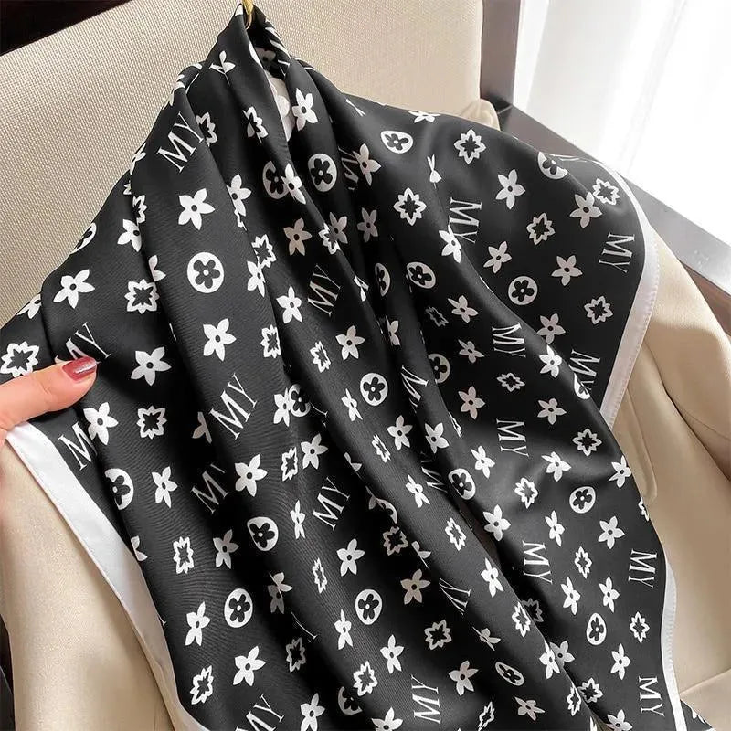 Luxury Silk Scarf for Women - Elegant Fashion Accessory for Office, Party & Travel | 100% Pure Silk Shawl Wrap Gift