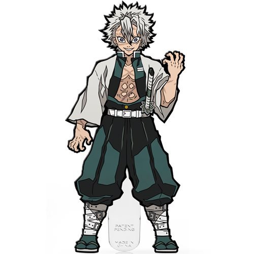 Demon Slayer Enamel Pin - Sanemi Shinazugawa Collectible FigPin [813] | Anime Merchandise for Fans, Cosplay & Gift Giving