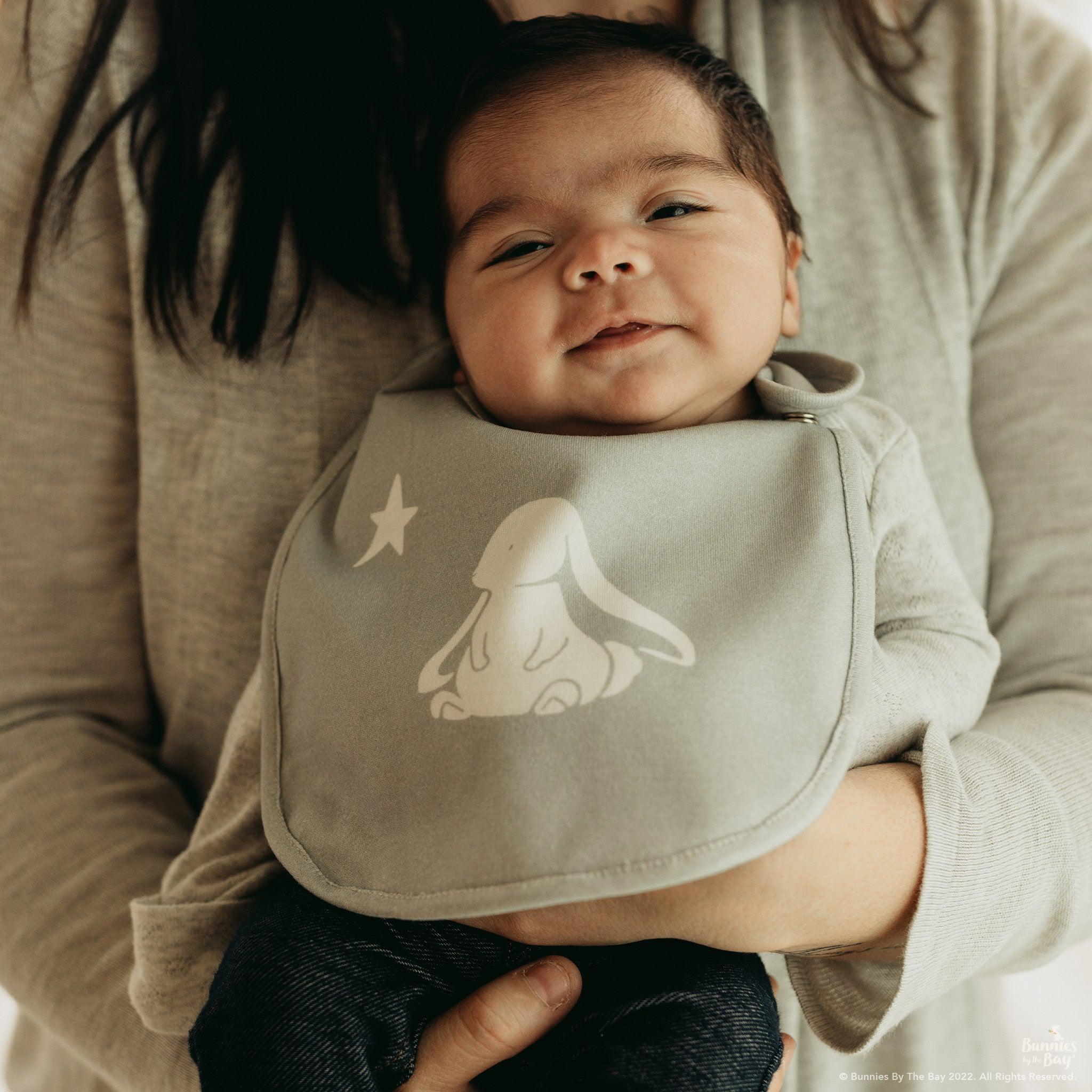 Organic Baby Bibs for Feeding - Soft, Absorbent & Washable - Perfect for Mealtime, Snacks & Messy Play - Bloom's Retired Collection