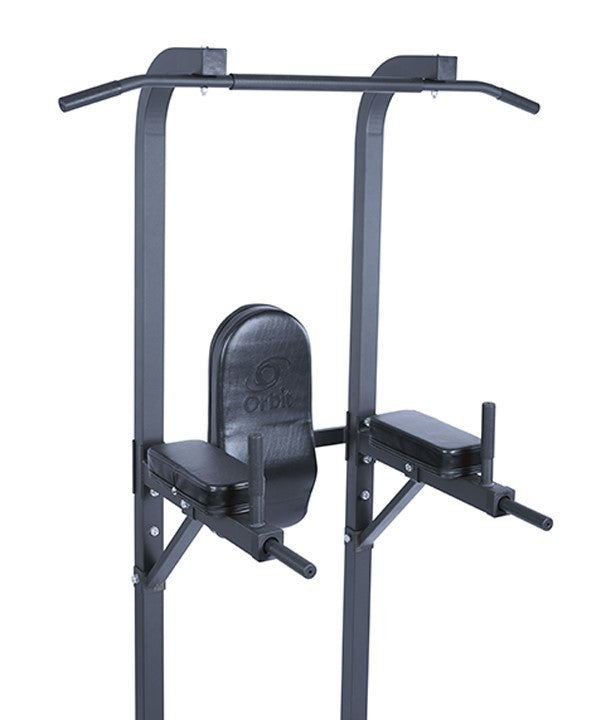 Power Tower for Home Gym - Pull Up & Dip Station with Adjustable Height, Heavy Duty Steel Construction - Perfect for Strength Training & Bodyweight Exercises in Garage or Backyard