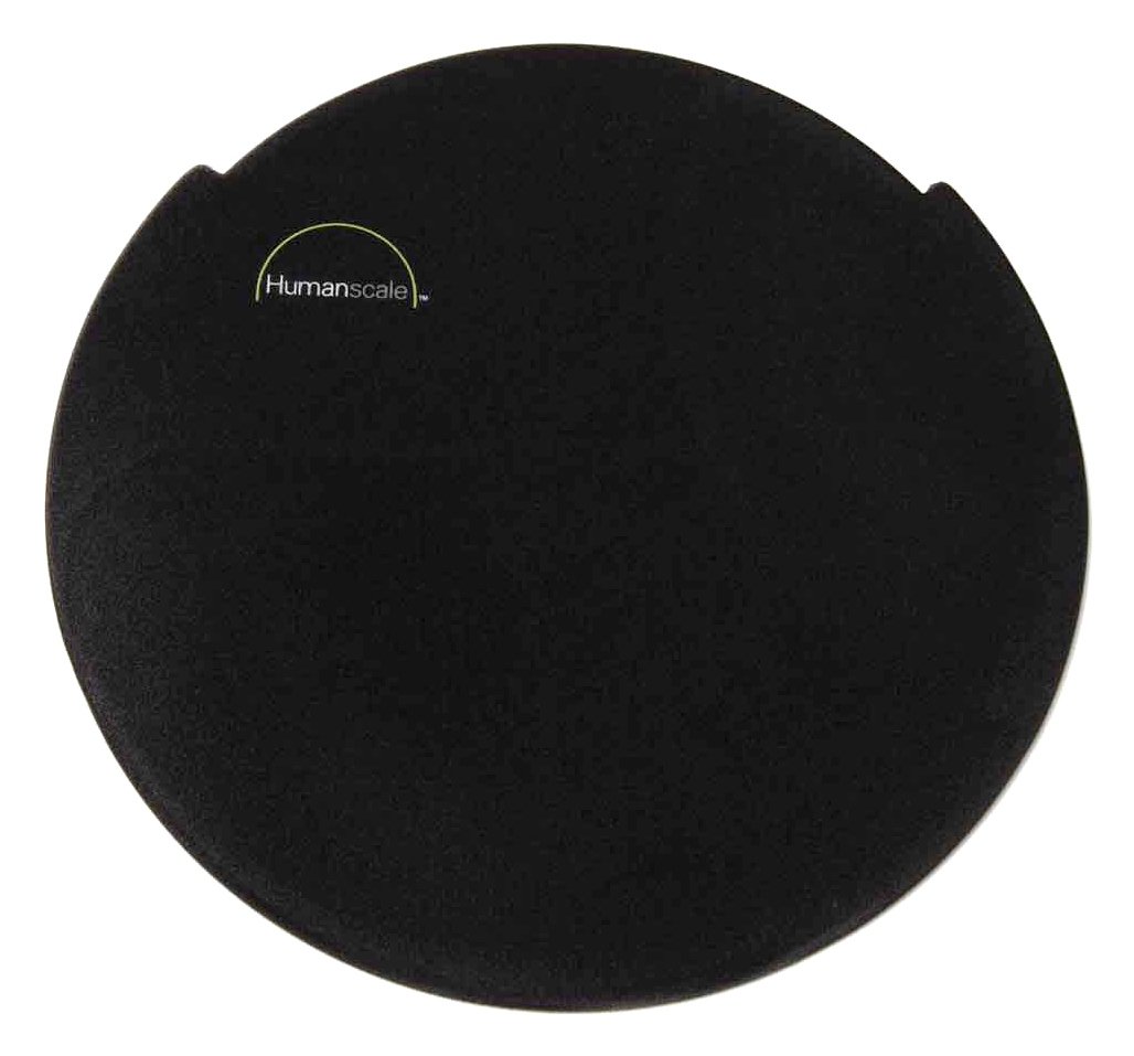 Humanscale 10-Inch Gel Mouse Pad - Ergonomic Wrist Support for Office & Gaming - CMPGEL10 (Black) - Reduce Fatigue & Improve Comfort for Computer Work, Typing, and Long Hours at Desk