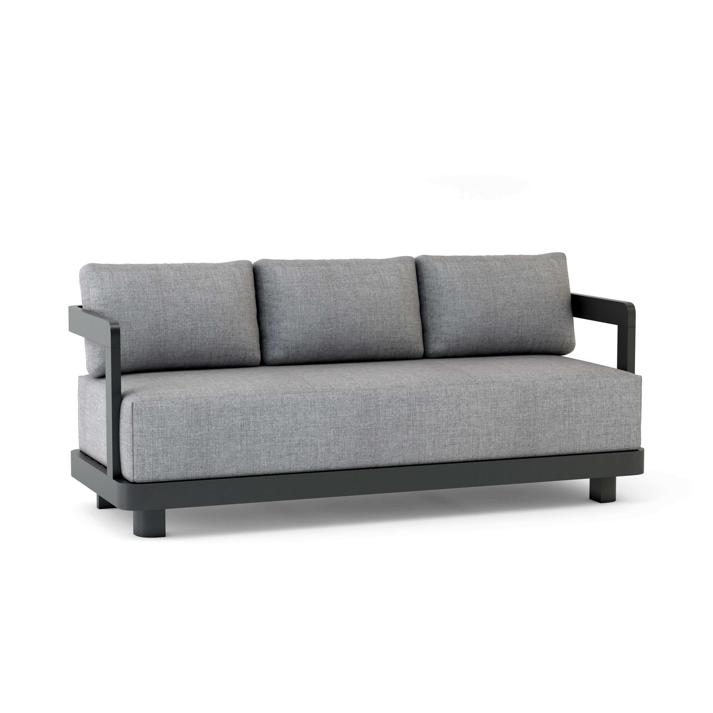 Granada Deep Seating Aluminum Sofa Set - Outdoor Patio Furniture for Garden, Poolside & Backyard Relaxation