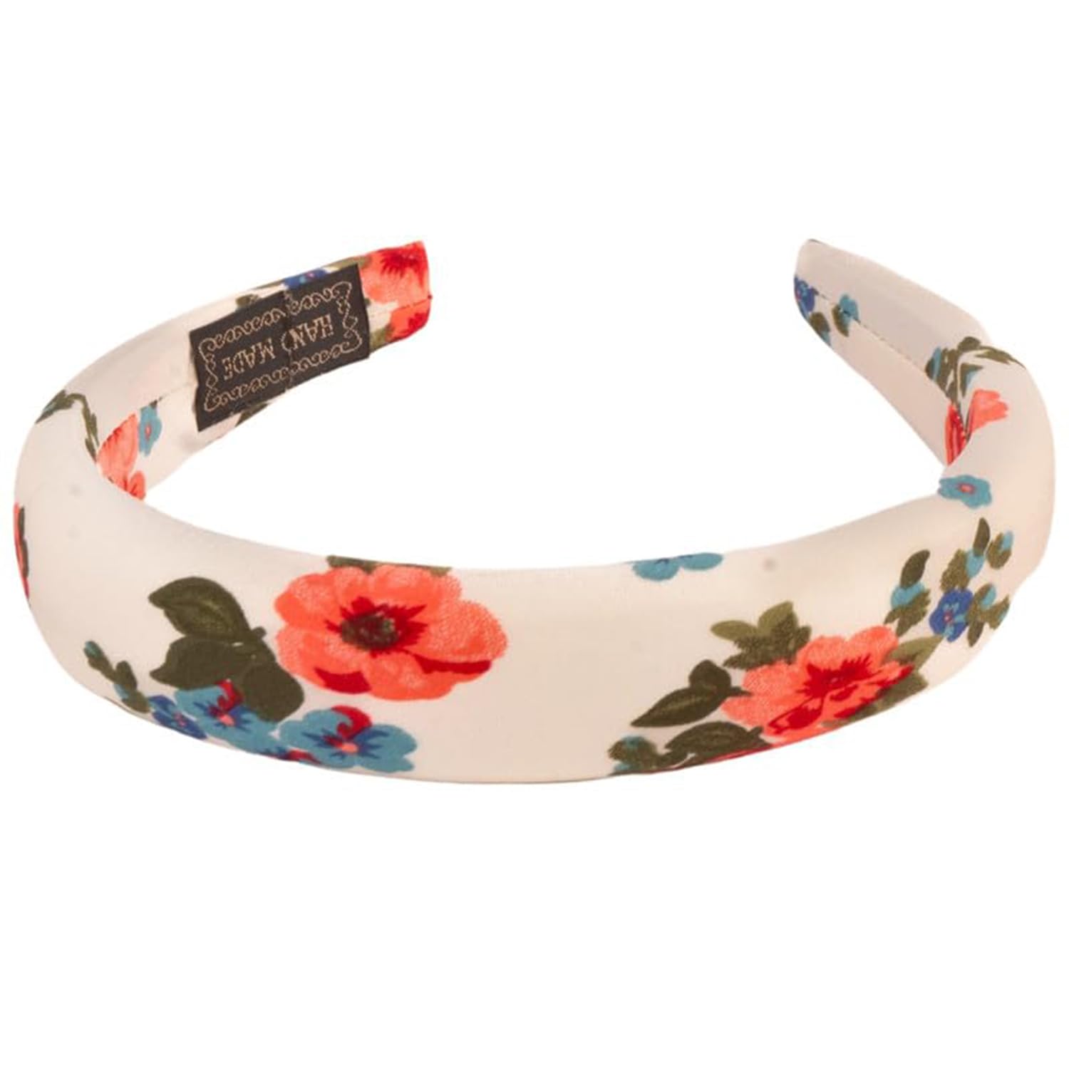 F DREAM Floral Hair Band for Women & Girls - White Flower Print Headband | Perfect for Parties, Weddings & Everyday Wear