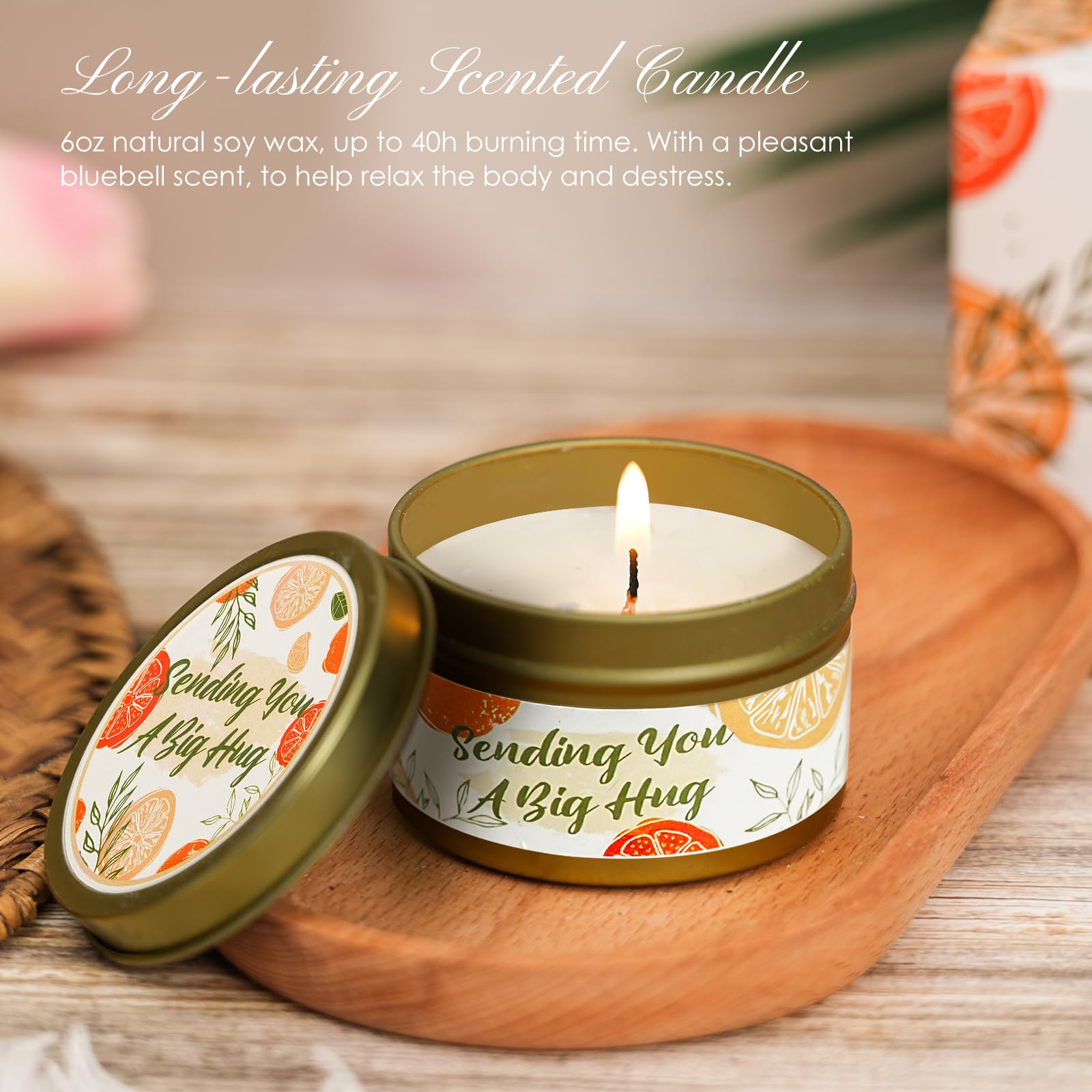 Self Care Gift Basket for Women - Spa Relaxation Set with Insulated Tumbler & Cozy Blanket - Sympathy, Get Well Soon, Birthday, Thinking of You Gifts - Perfect for Recovery, Comfort & Special Occasions