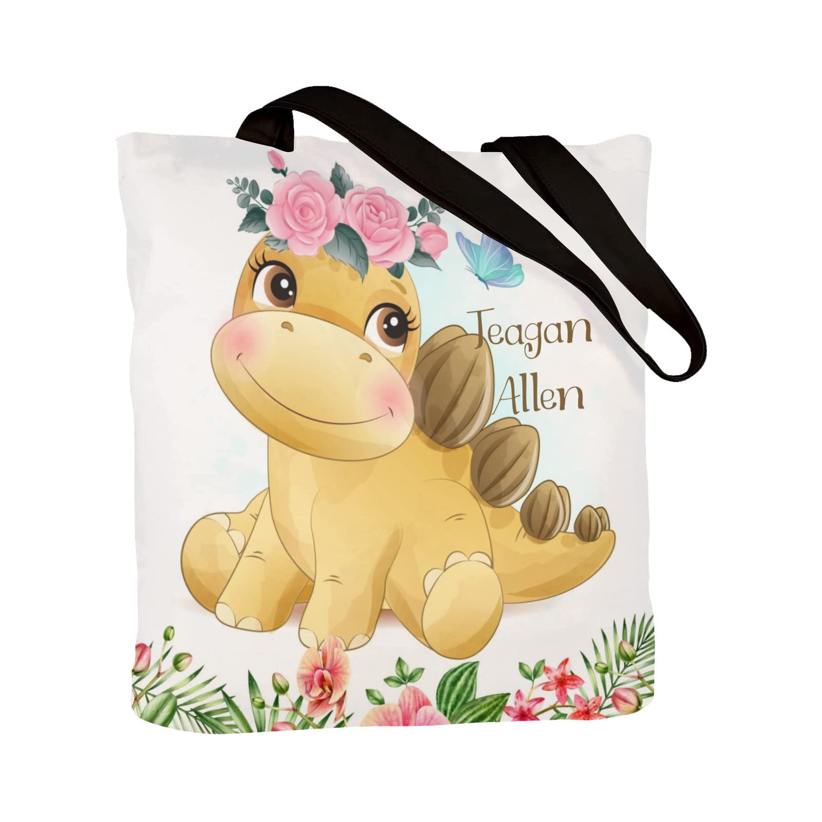 Personalized Sloth Tote Bag - Sweet Dream Shoulder Bag for Beach, School & Travel Gifts