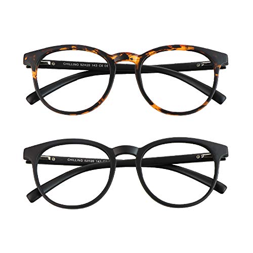 Chilling 2 Pairs Dark Tortoise+black