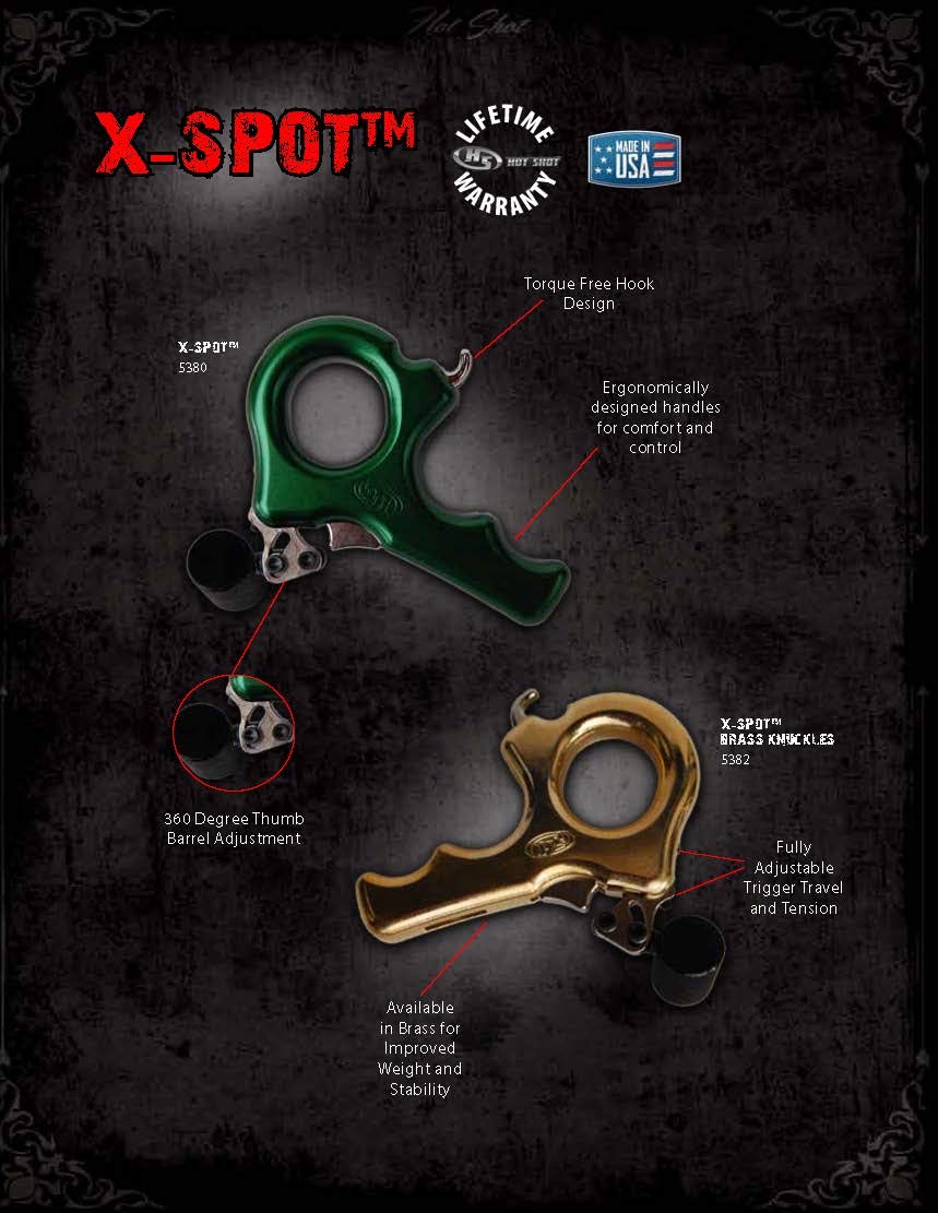 Hot Shot X-Spot Brass Knuckles Self Defense Tool - Tactical EDC Gear for Personal Protection & Outdoor Survival (Great for Camping, Hiking & Emergency Situations)
