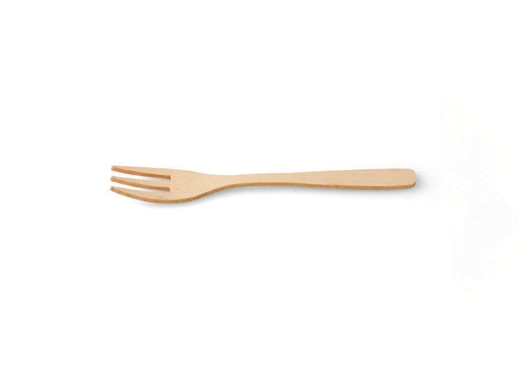 Eco-Friendly Bamboo Forks - Biodegradable Disposable Cutlery for Picnics, Camping & Parties | Sustainable & Durable