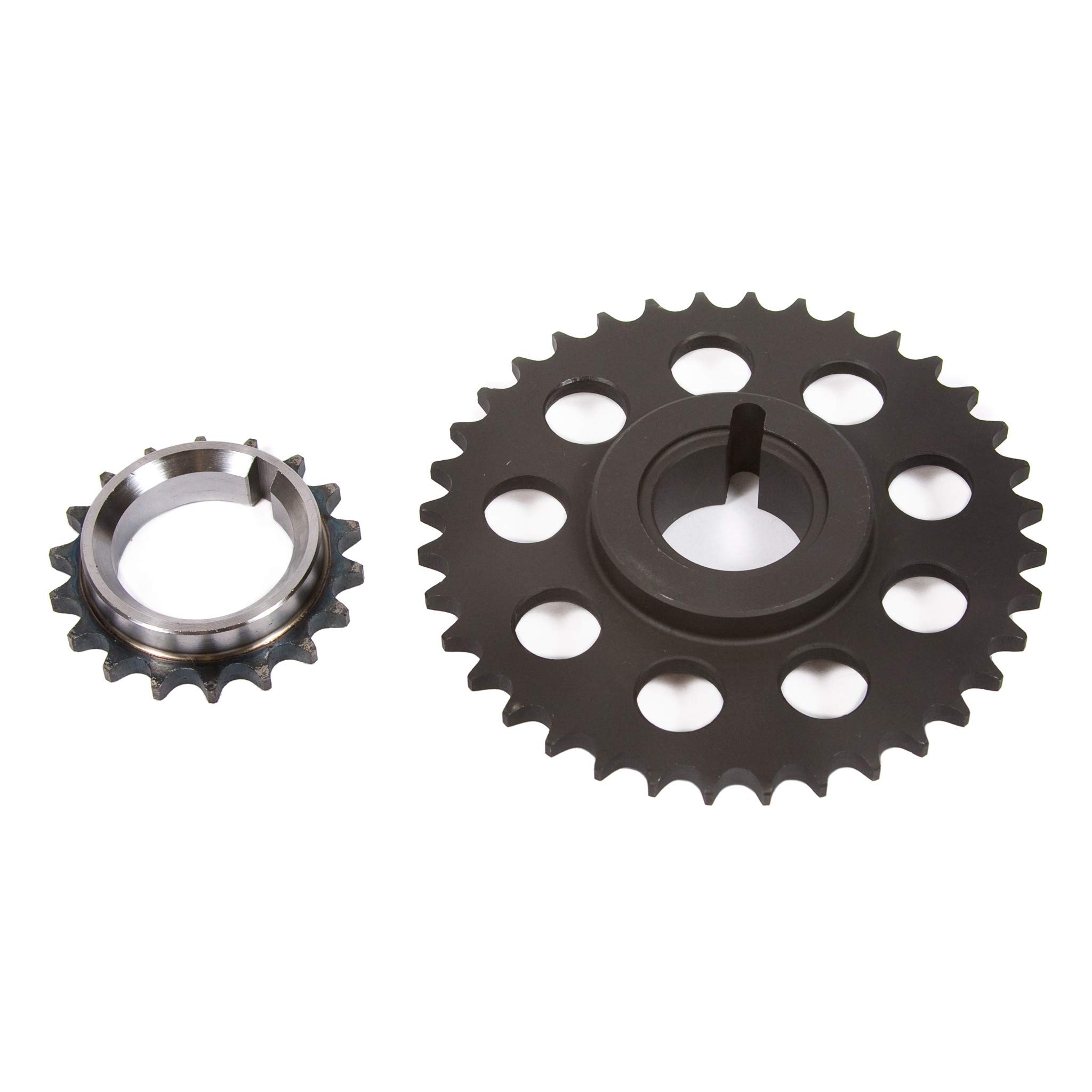 Evergreen TCK2000HDWOPT Timing Chain Kit with Steel Rail & Oil Water Pump - Compatible with Toyota 2.4L 22RE Pickup (1981-1995) | Engine Repair & Maintenance Replacement Parts