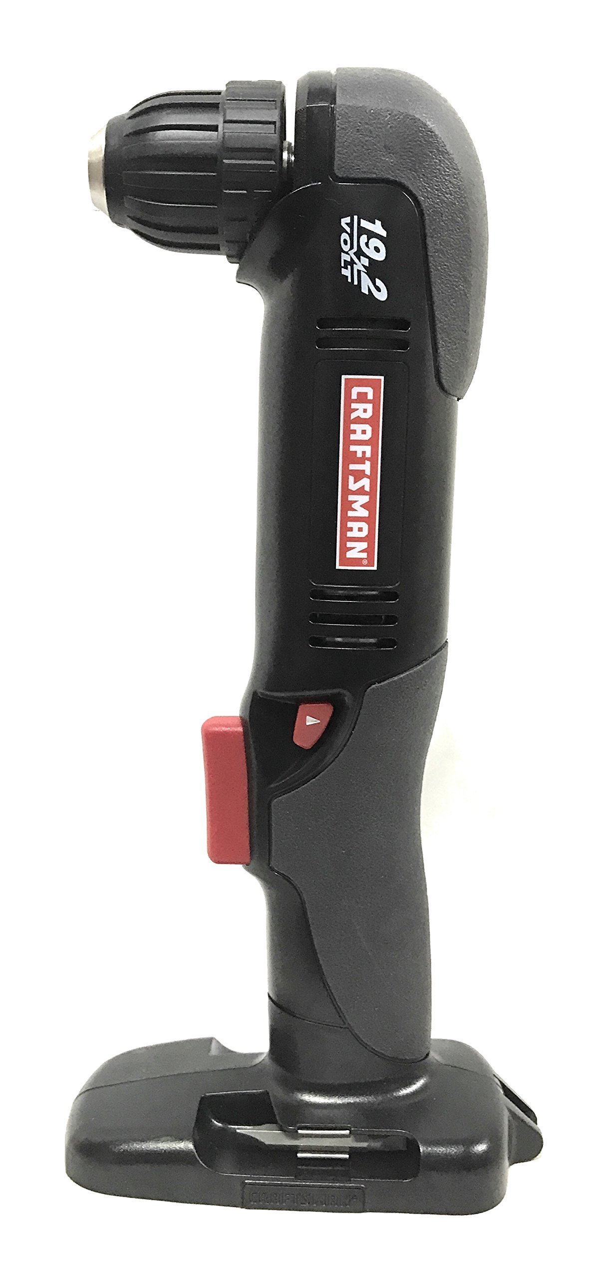 Craftsman 19.2V Cordless Right Angle Power Drill (Tool Only, No Battery/Charger) - Perfect for Tight Spaces, DIY Projects & Professional Construction Work